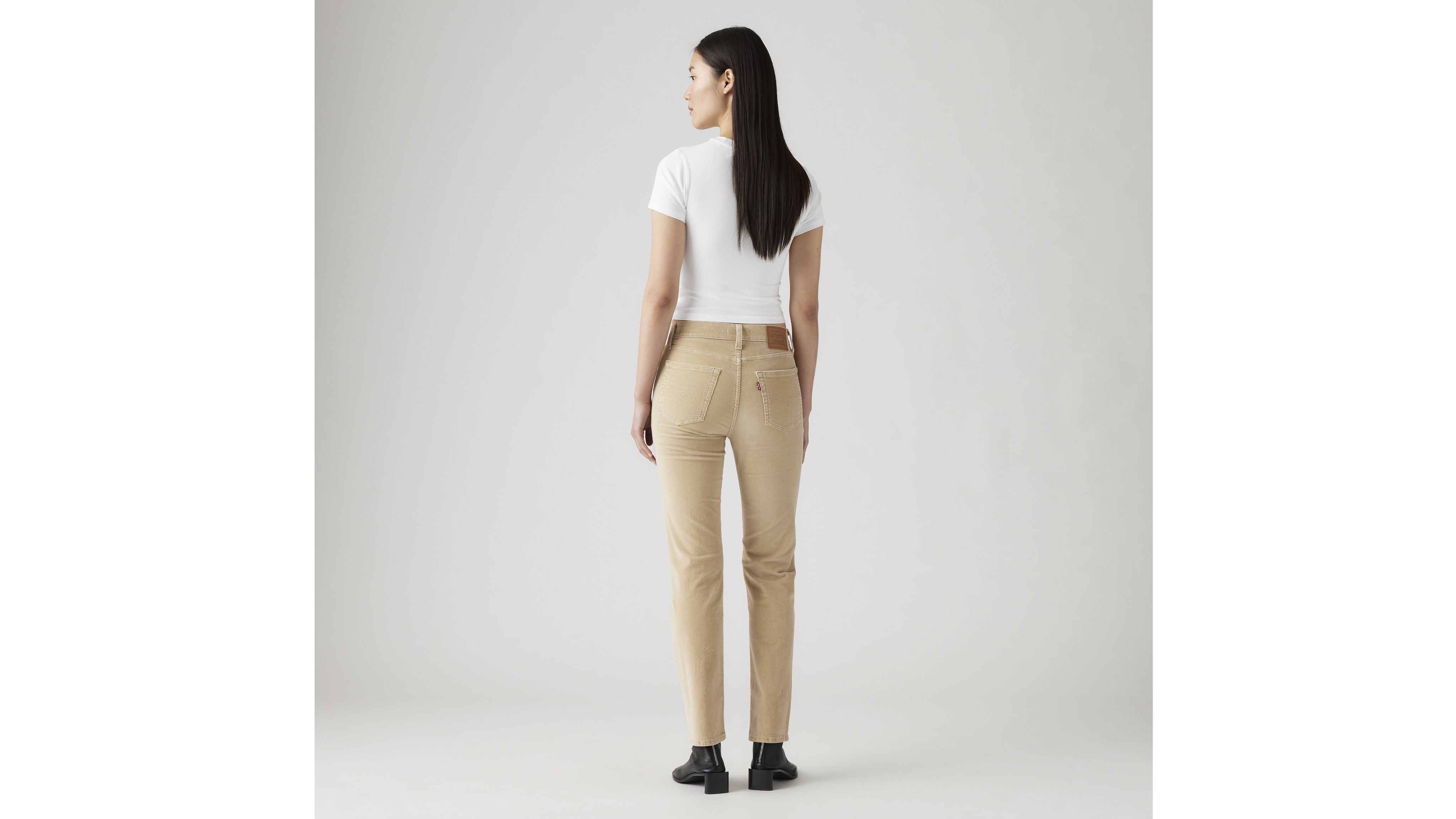 724 High Rise Straight Corduroy Women's Jeans 3