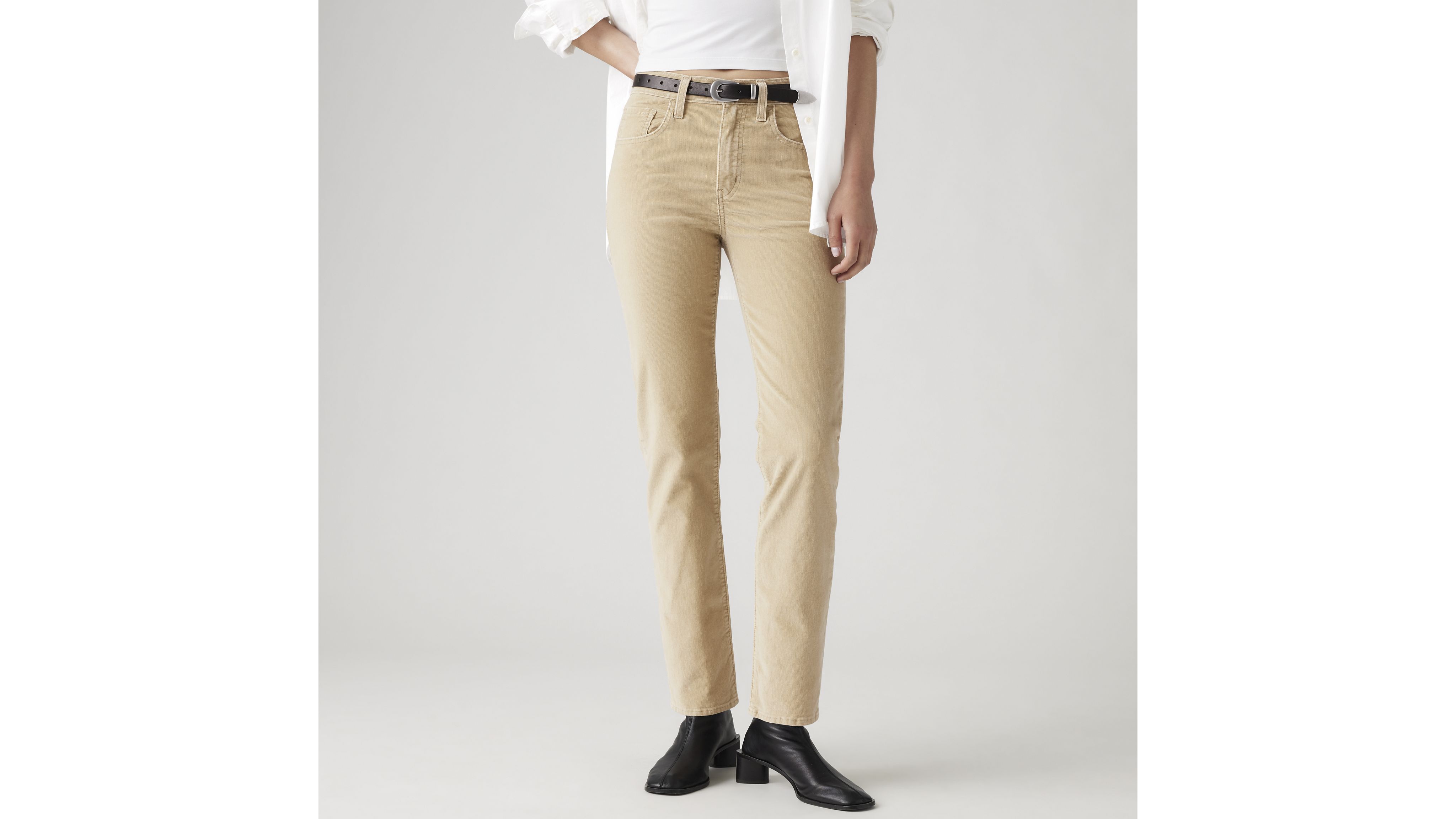 724 High Rise Straight Corduroy Women's Jeans 2