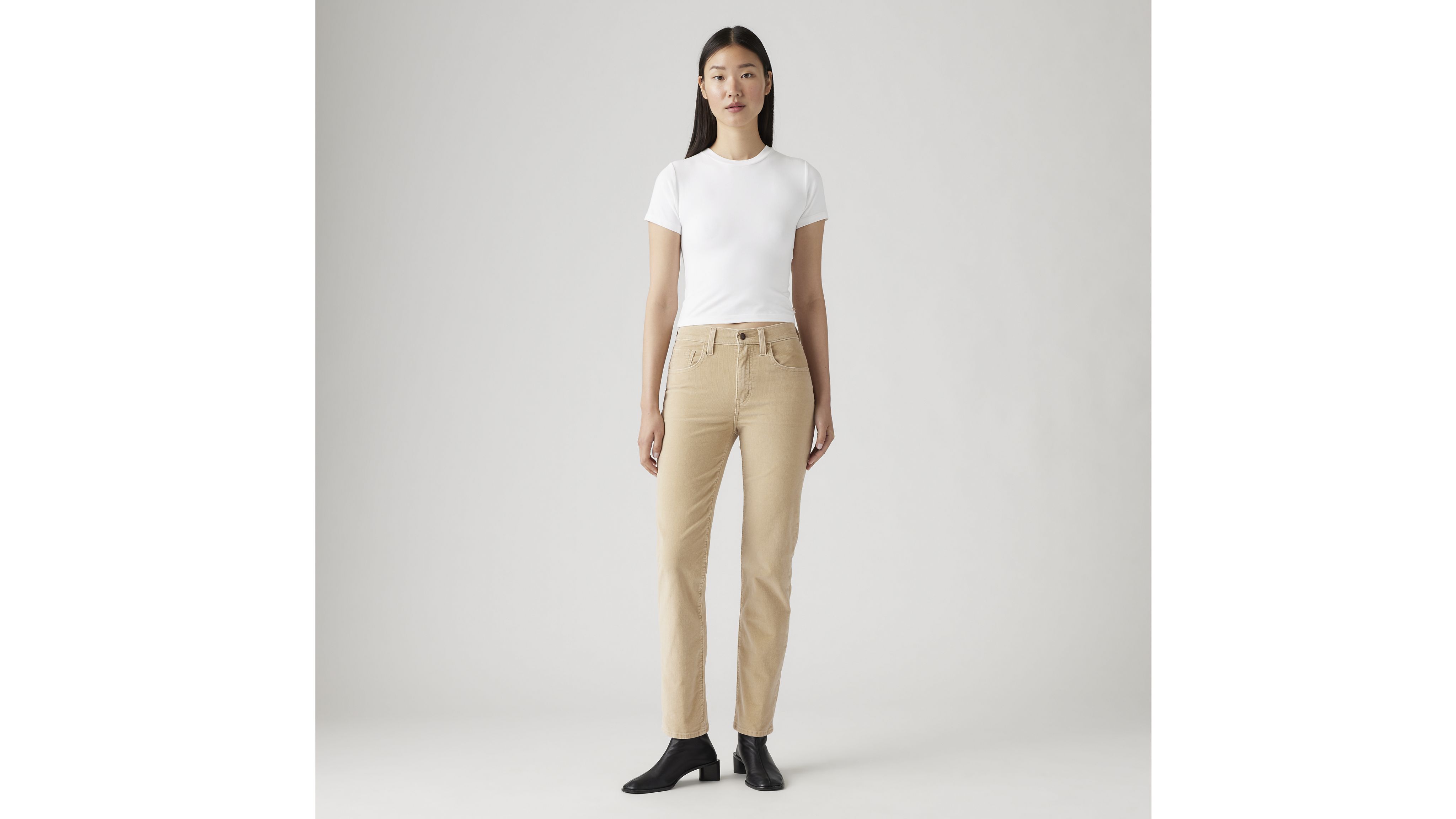 724 High Rise Straight Corduroy Women's Jeans 5