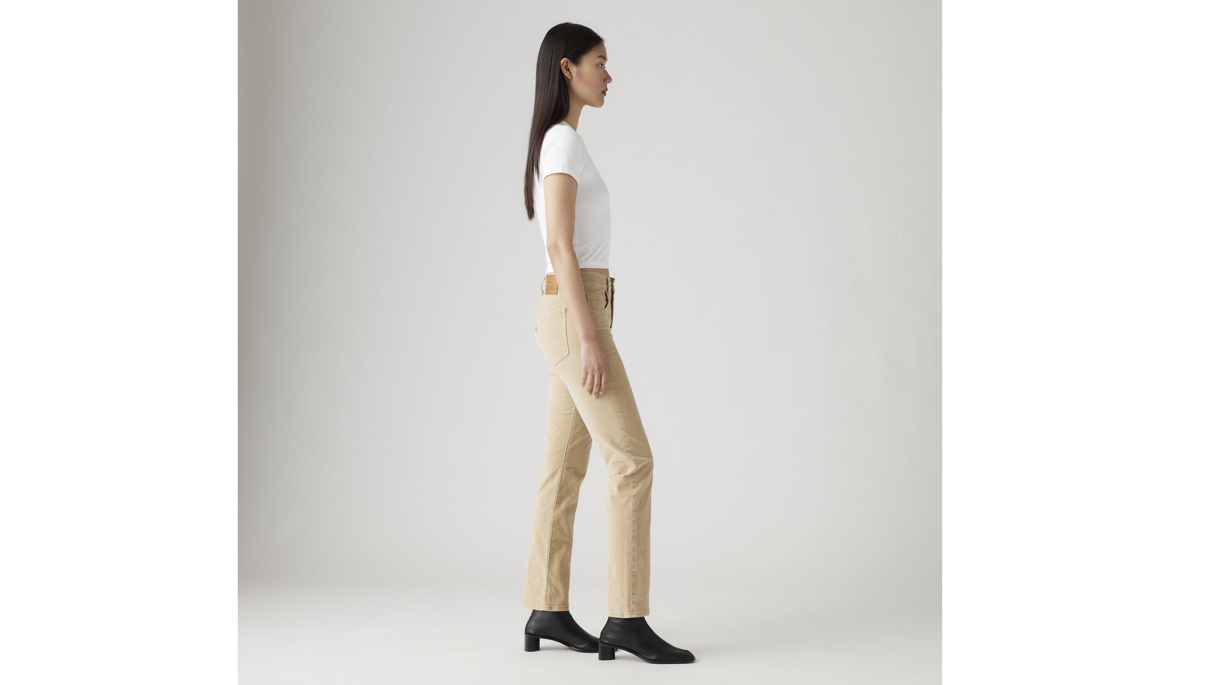 724 High Rise Straight Corduroy Women's Jeans 4