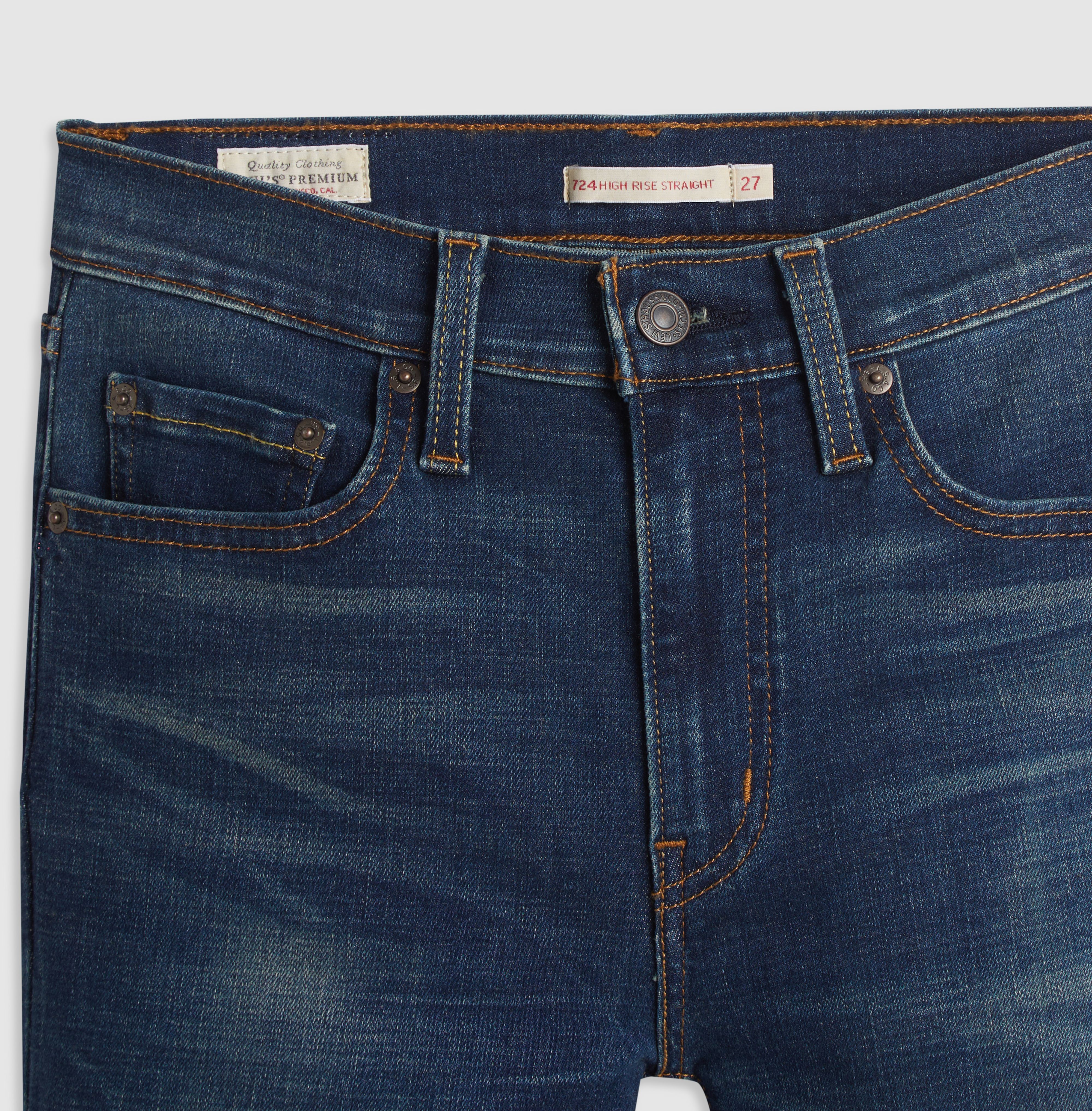 Jeans rectos de tiro alto 724™ 8