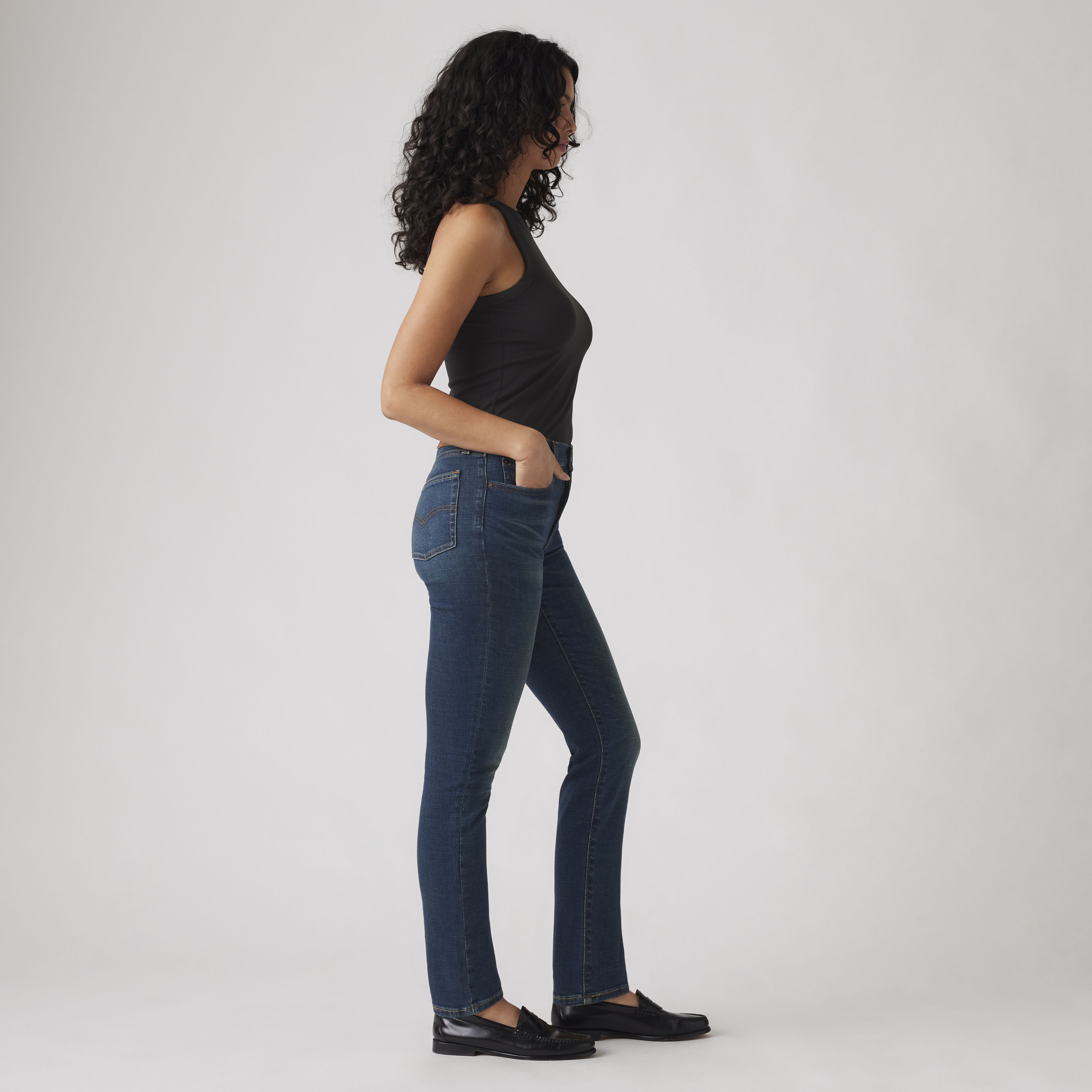 Jeans rectos de tiro alto 724™ 4