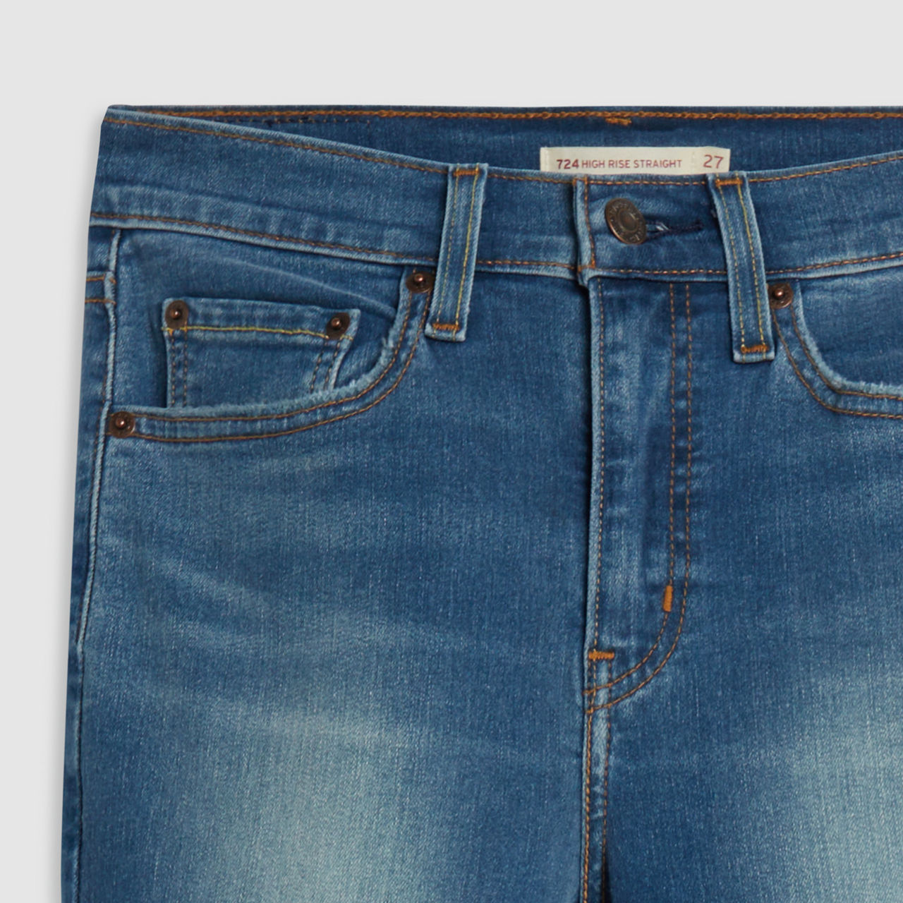 724™ High Rise Straight Jeans 6