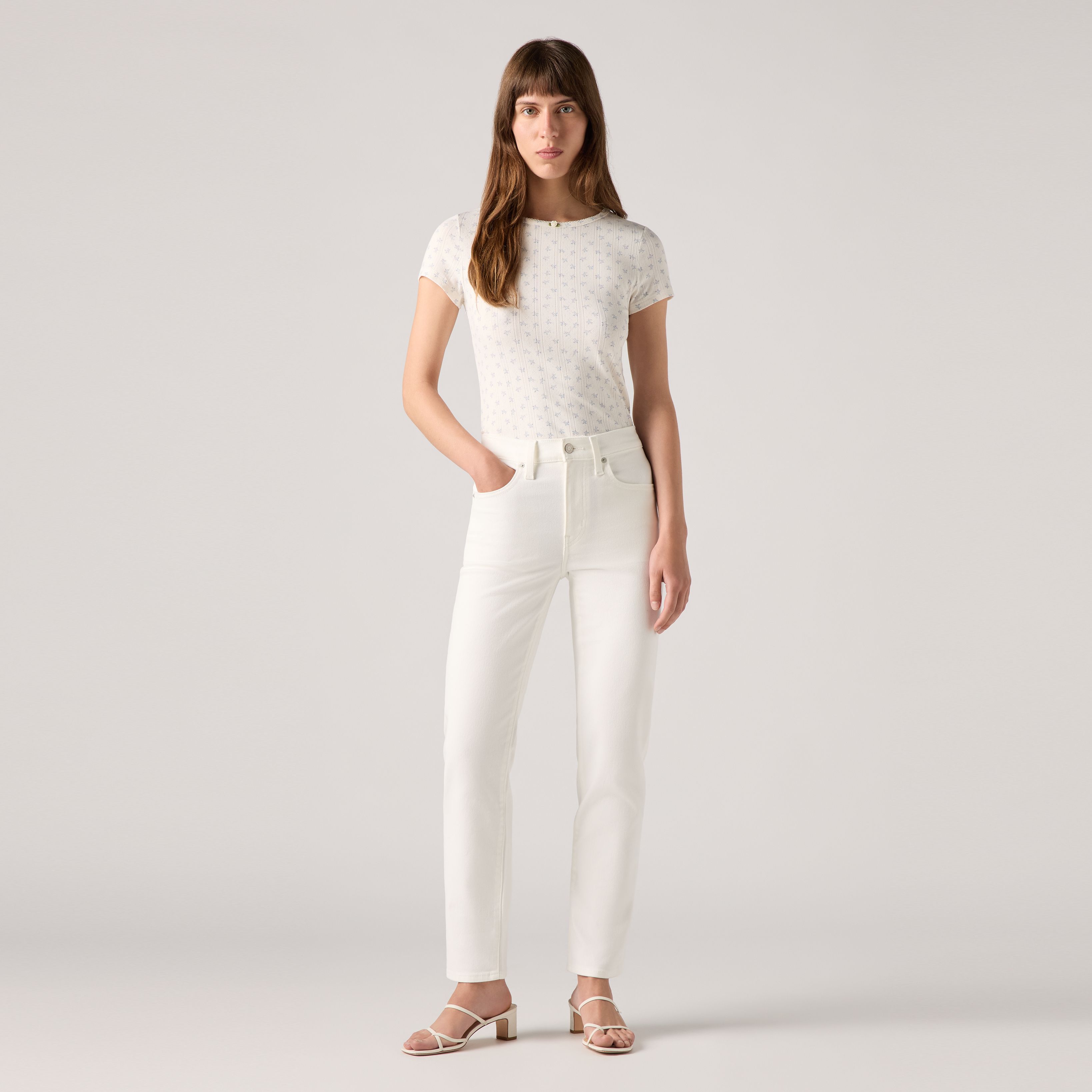 724 High Rise Straight Women's Jeans 8