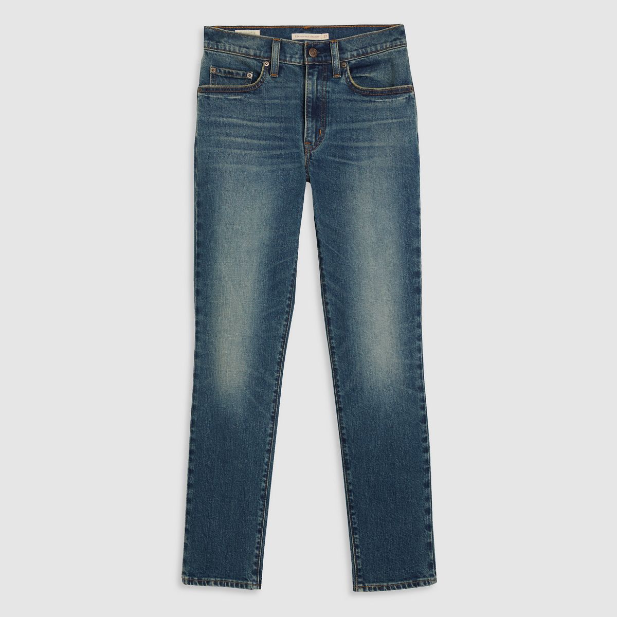 724™ High Rise Straight Jeans — Ankle Time - Dark Wash