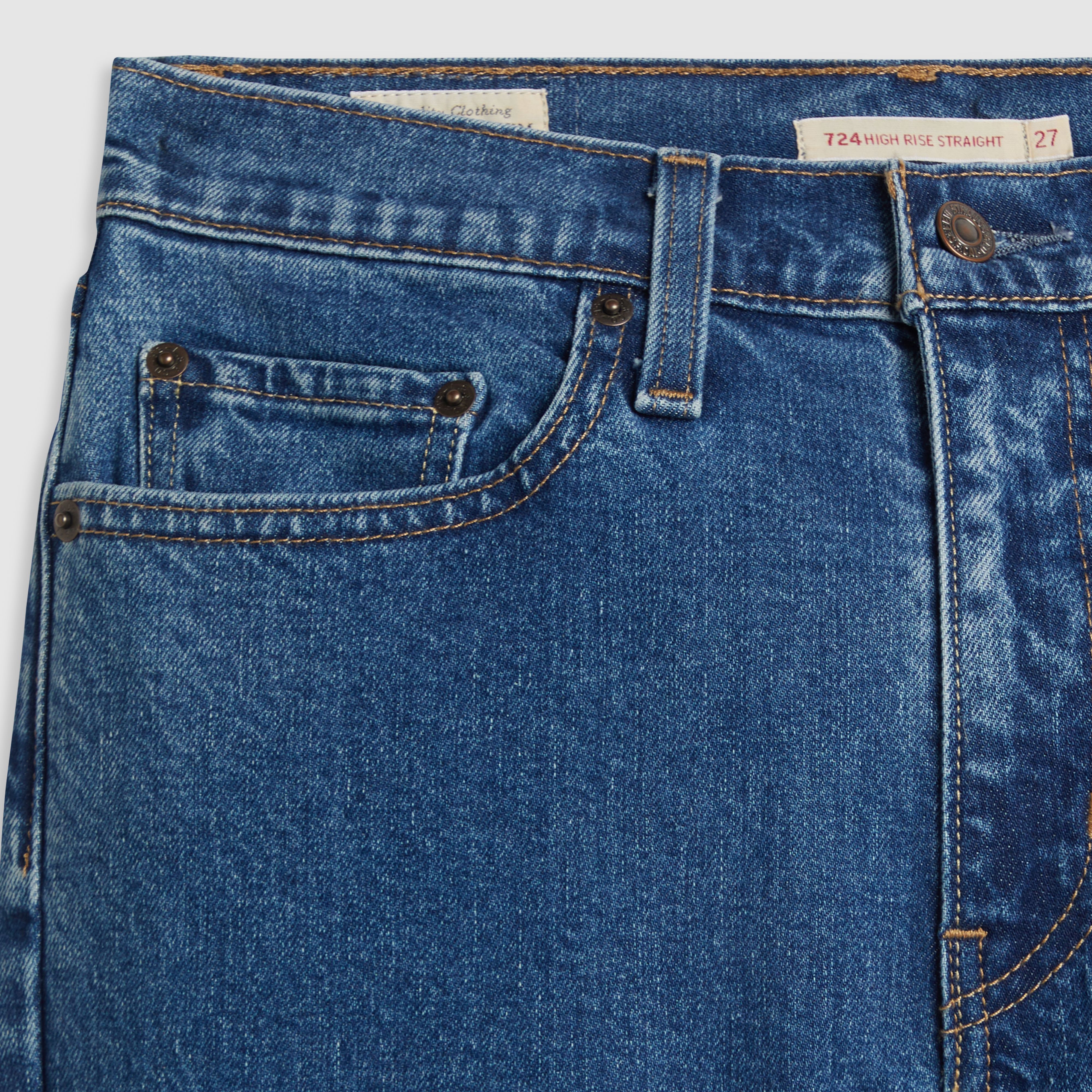 724™ High Rise Straight Jeans 8