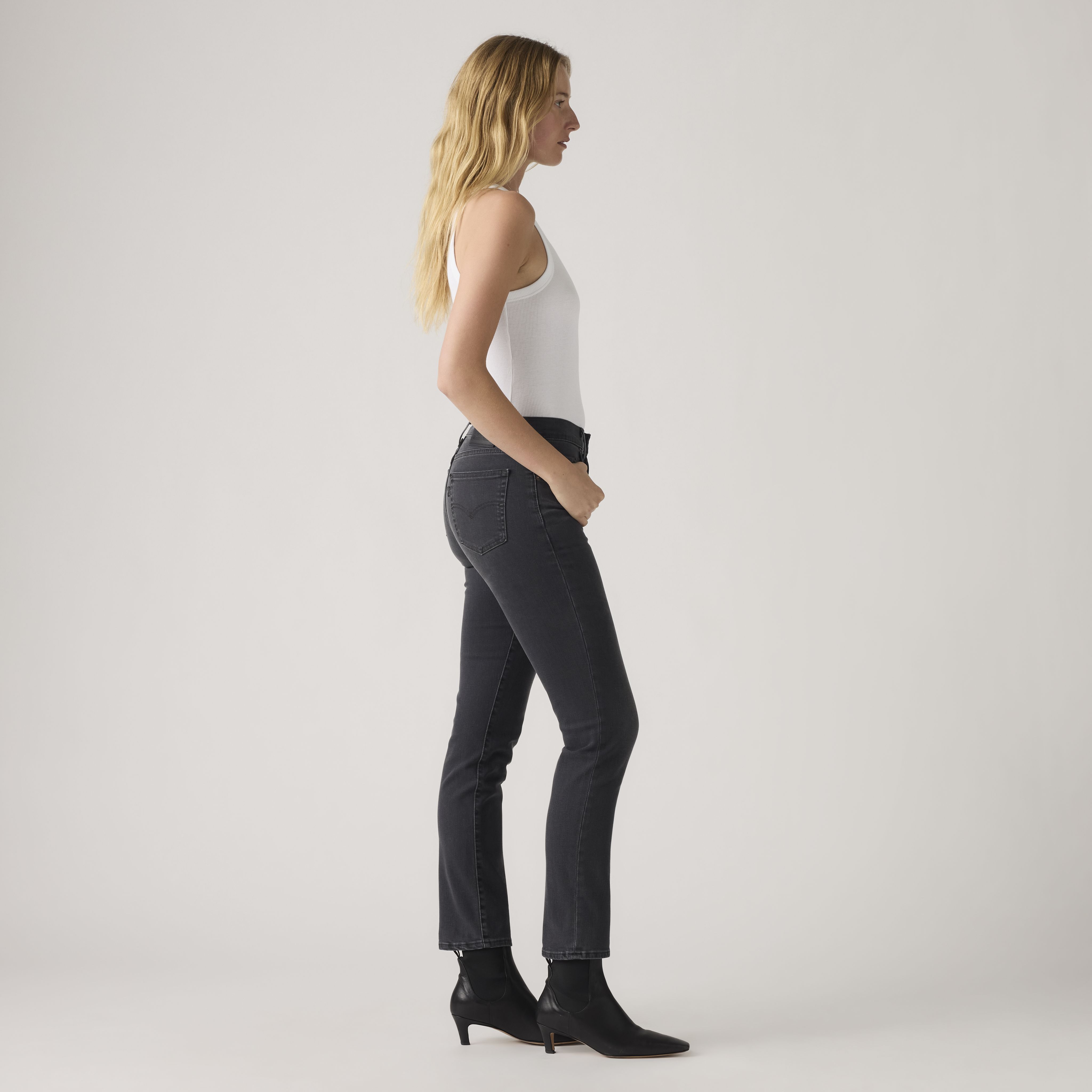 724 High Rise Straight Women's Jeans 4