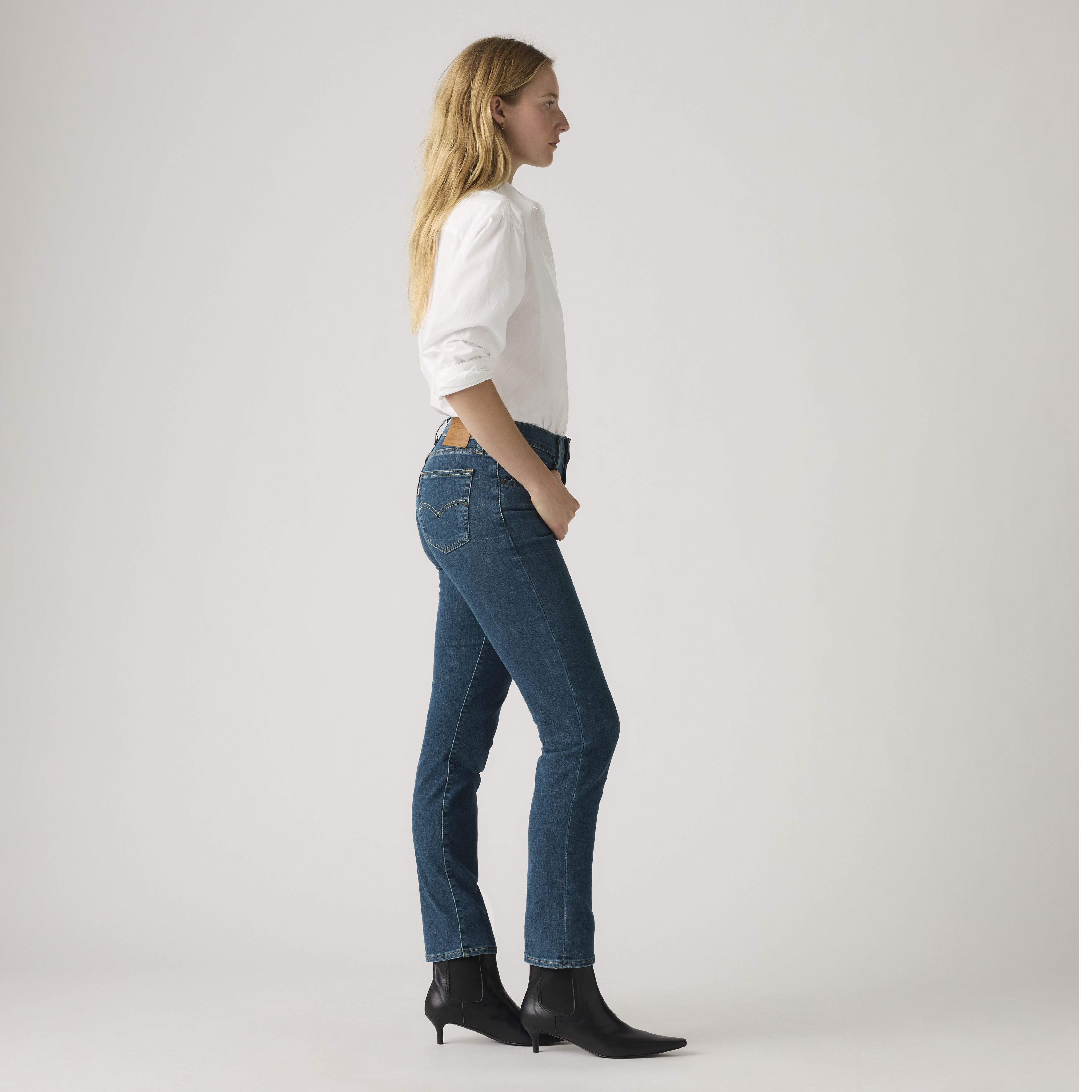 724™ High Rise Straight Jeans 4