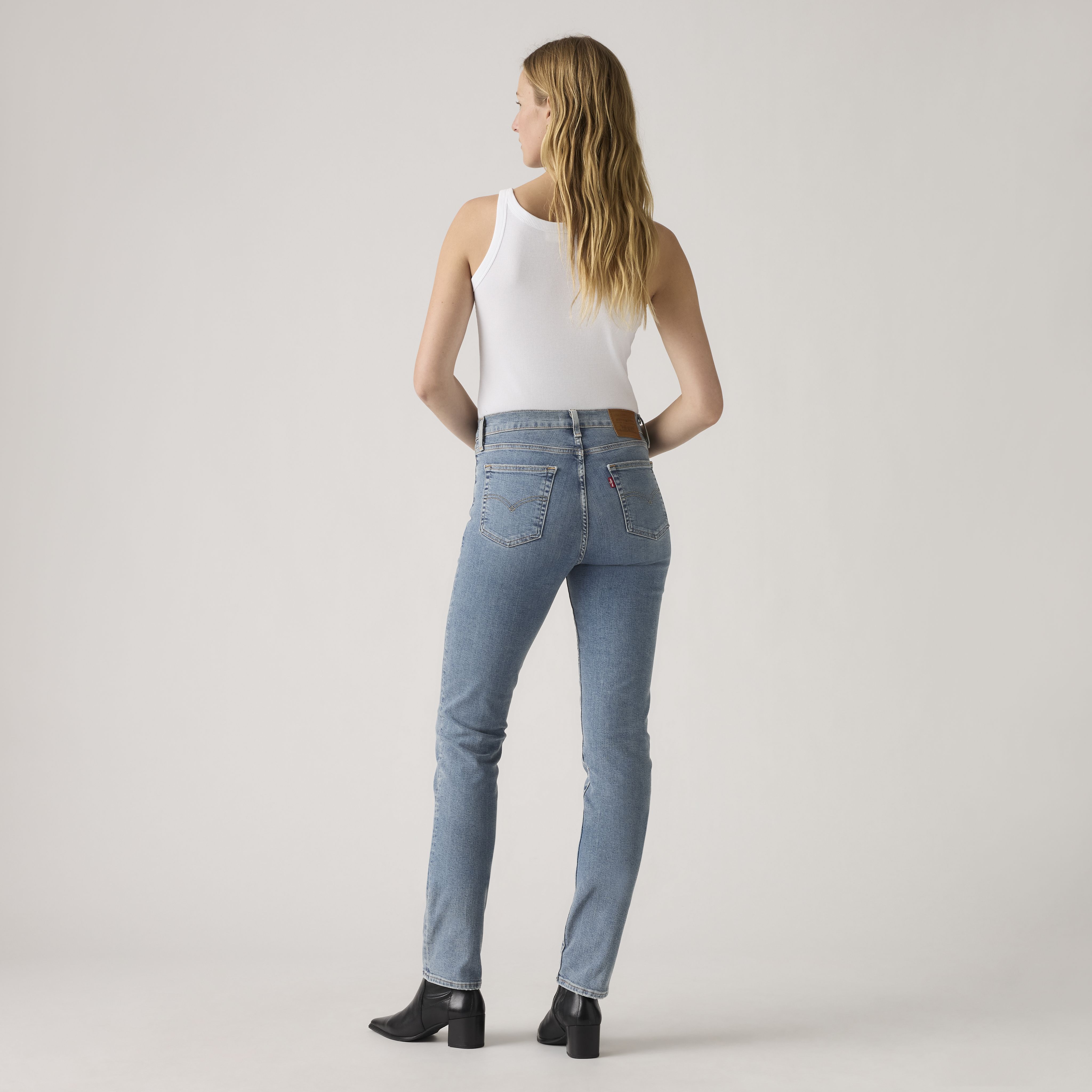 724™ High Rise Straight Jeans 3
