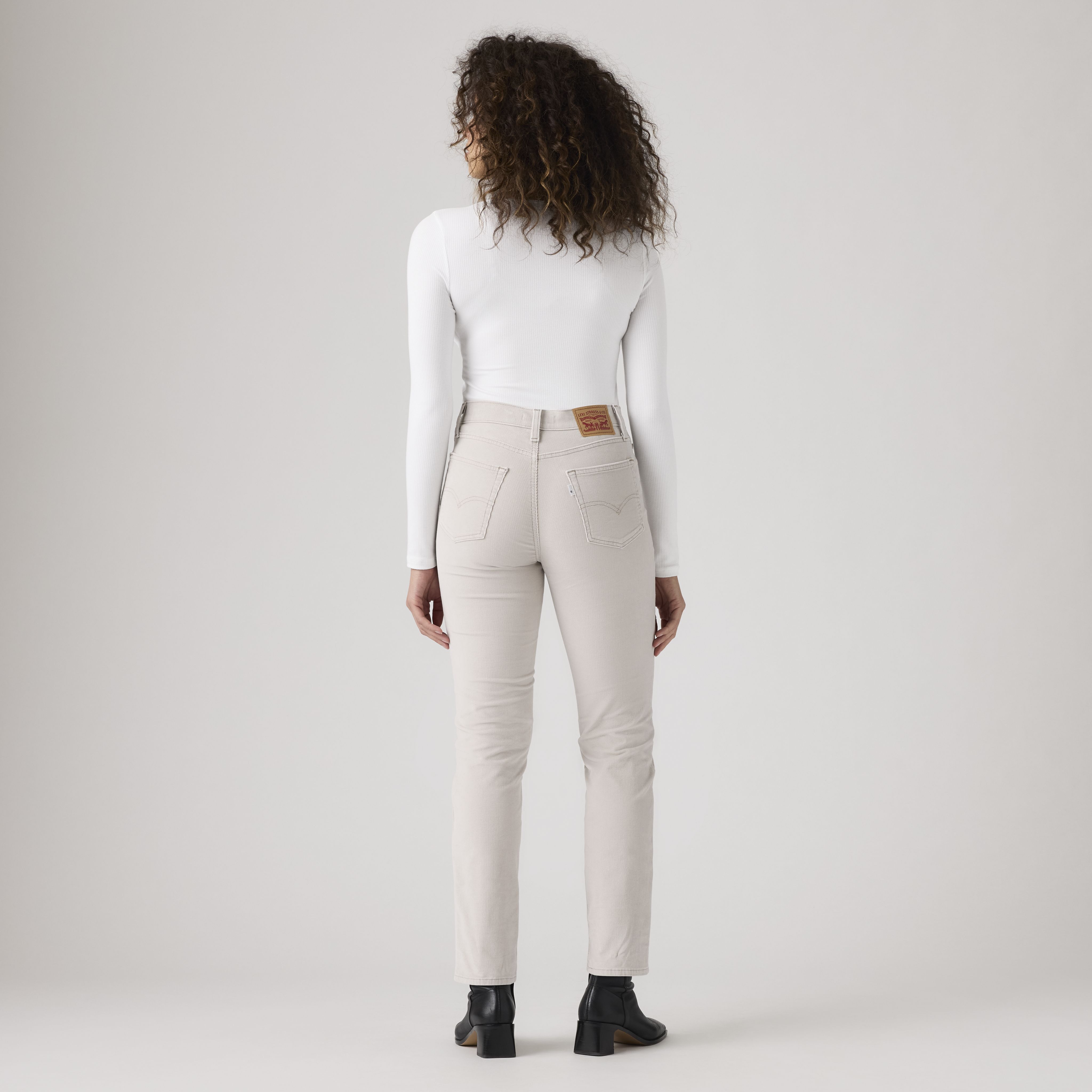 724 High-Rise Straight Corduroy Women's Pants 4