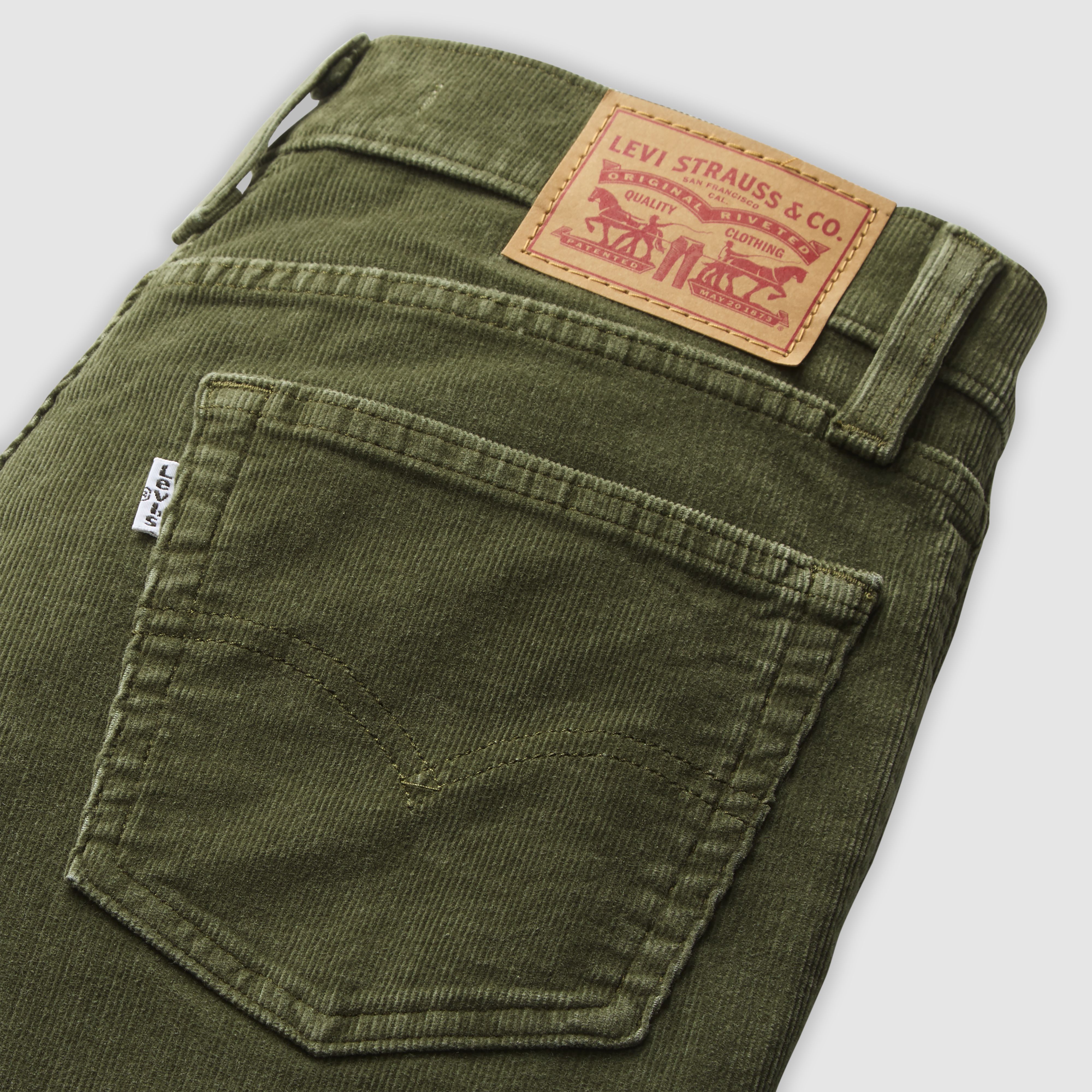 724 High-Rise Straight Corduroy Women's Pants 7