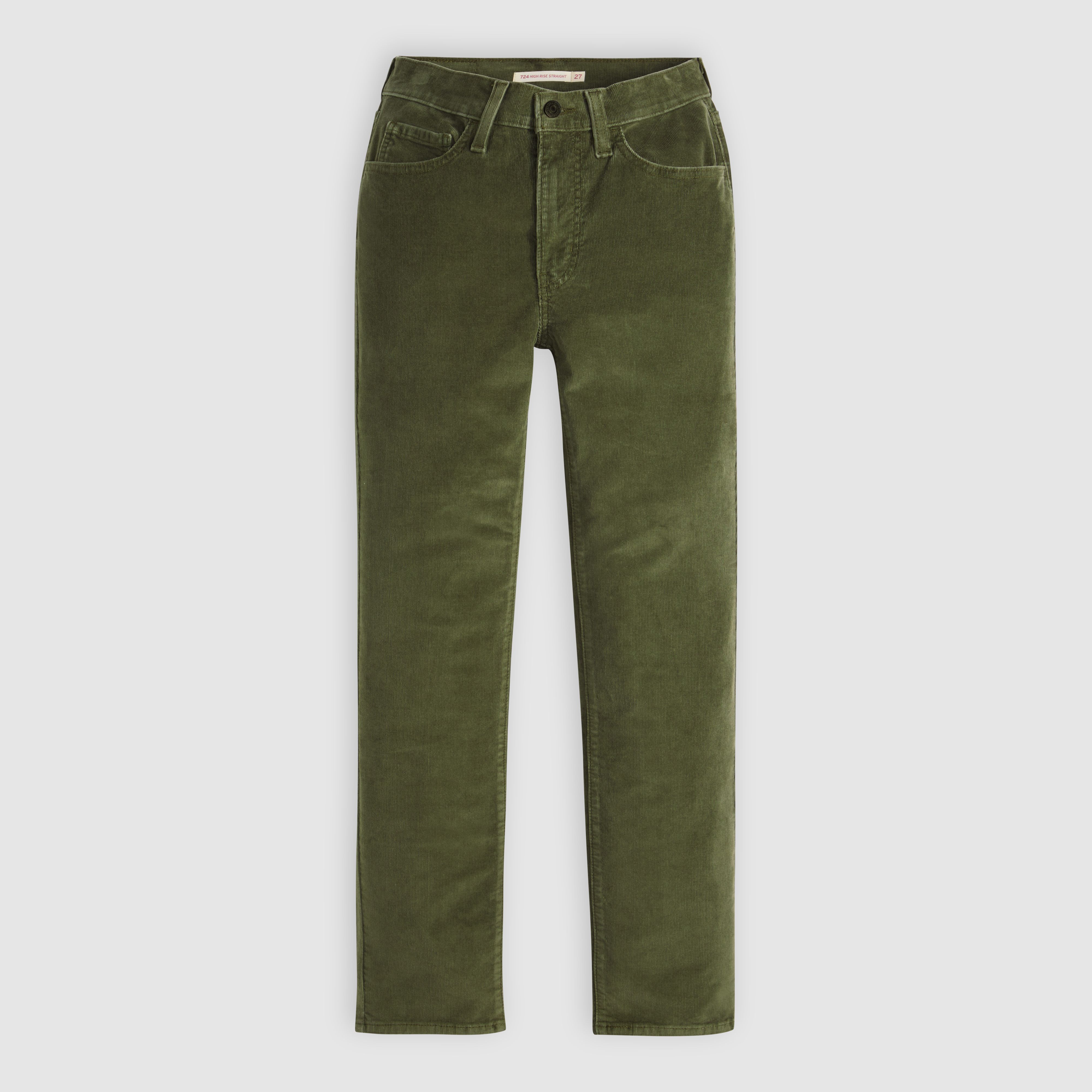 724 High-Rise Straight Corduroy Women's Pants 6