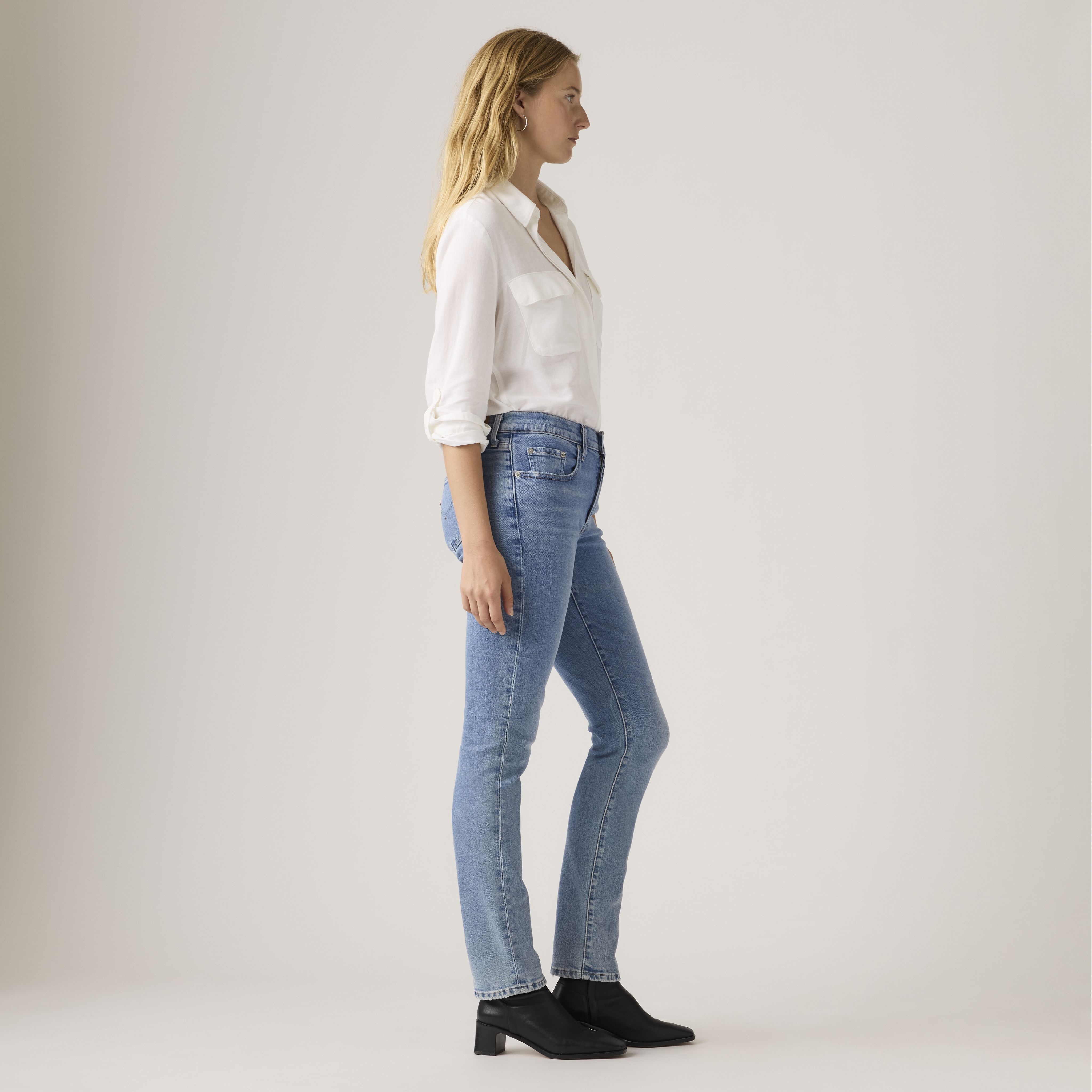 724 High Rise Straight Women's Jeans 4