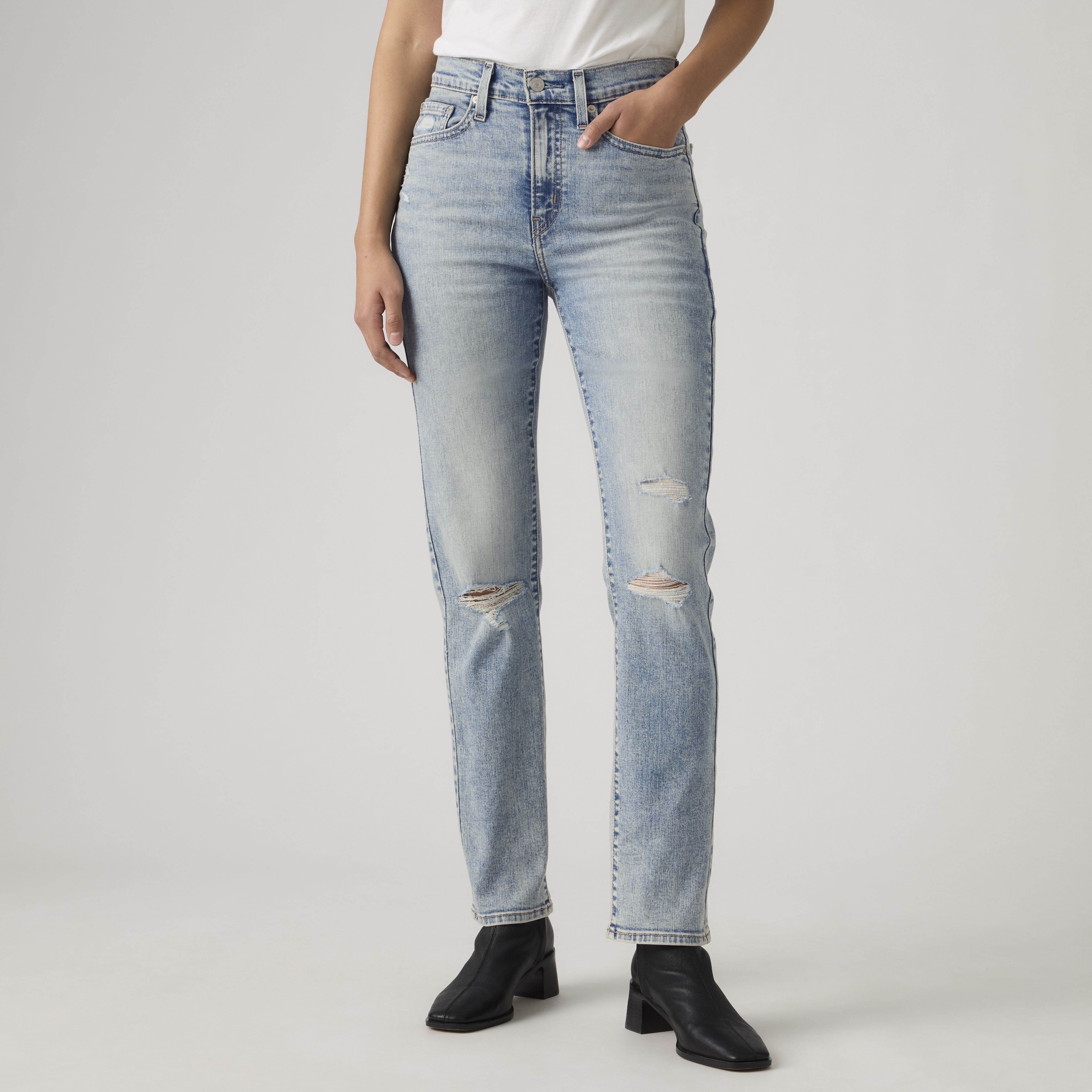 724 High Rise Straight Women's Jeans 2