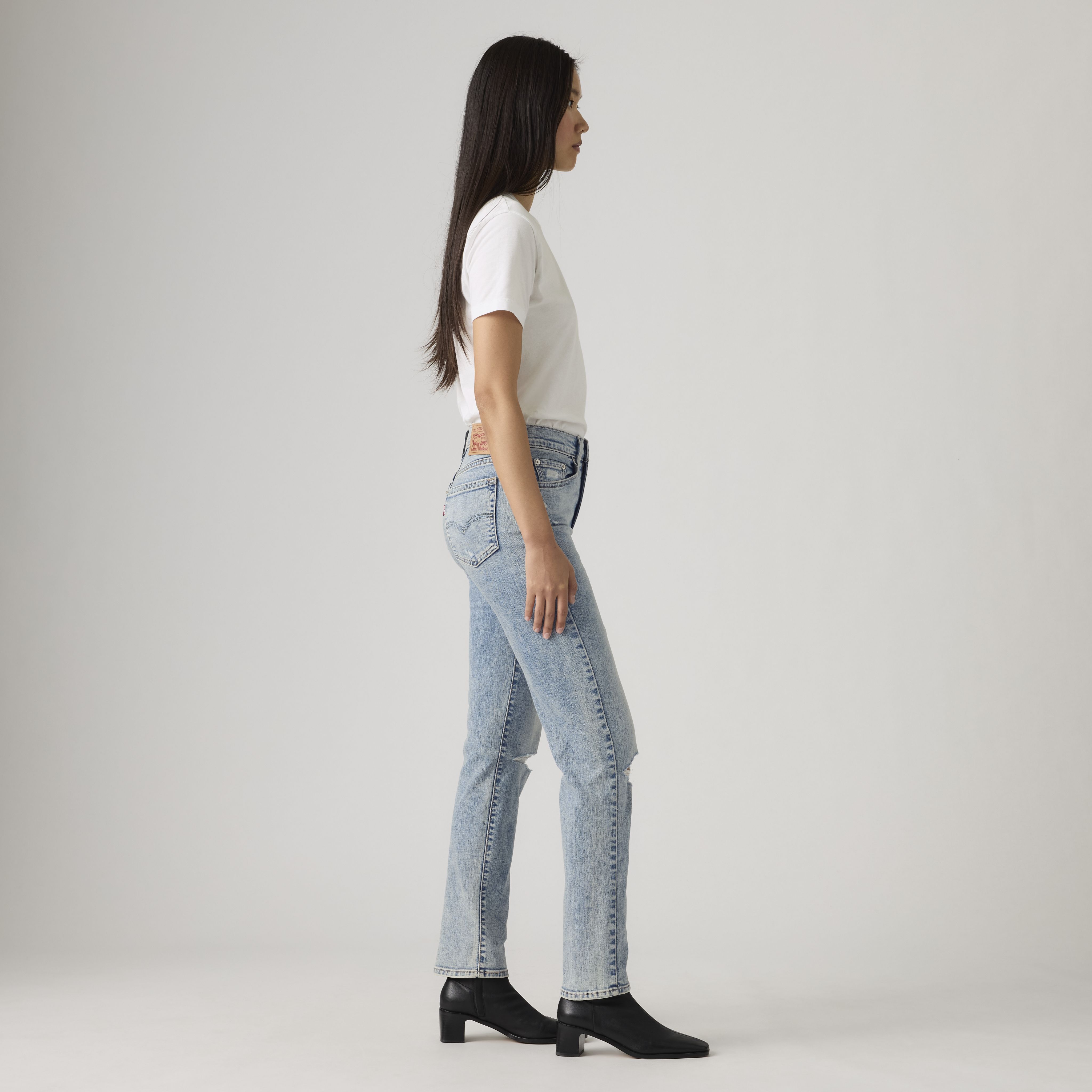 724 High Rise Straight Women's Jeans 4