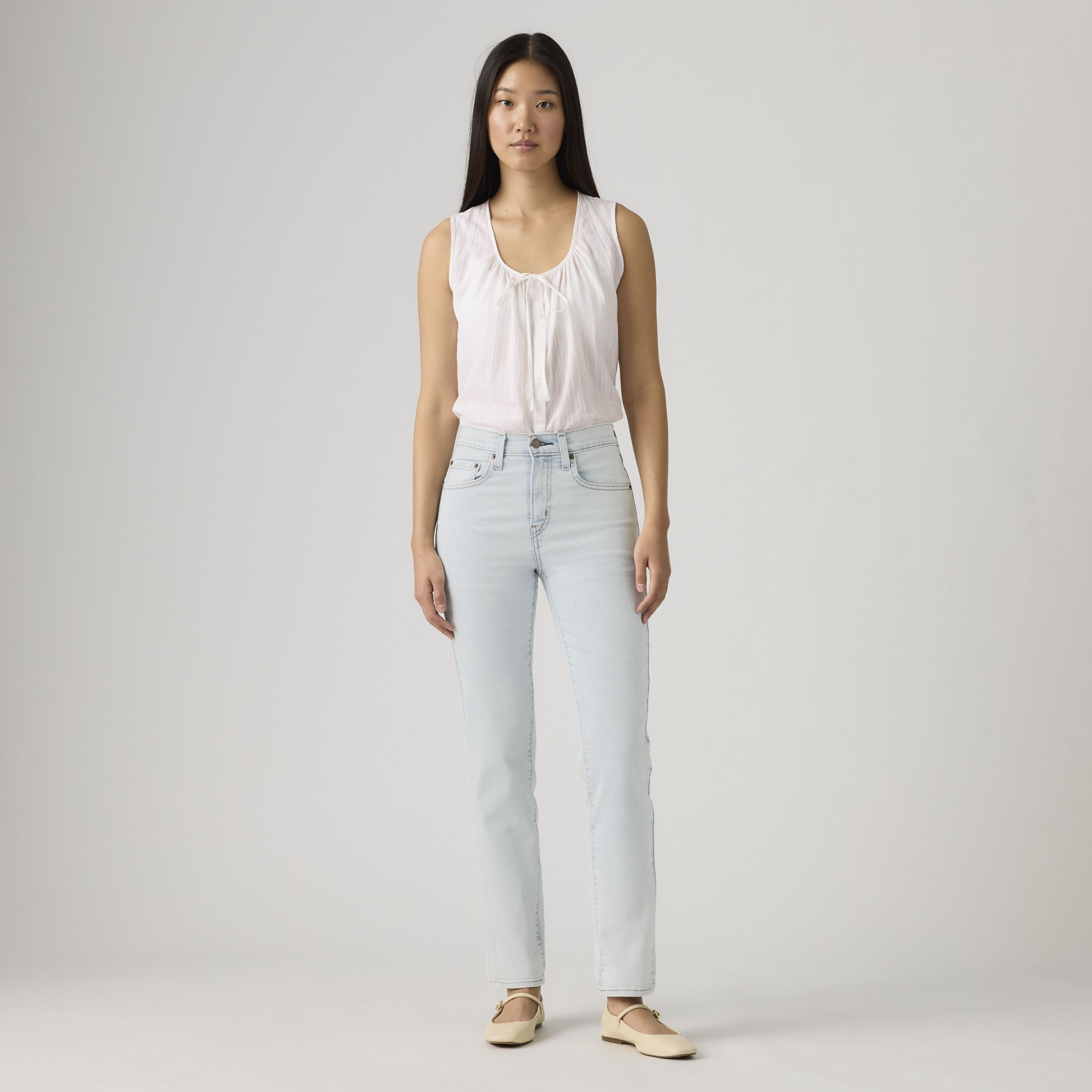 724 High Rise Straight Women's Jeans 12