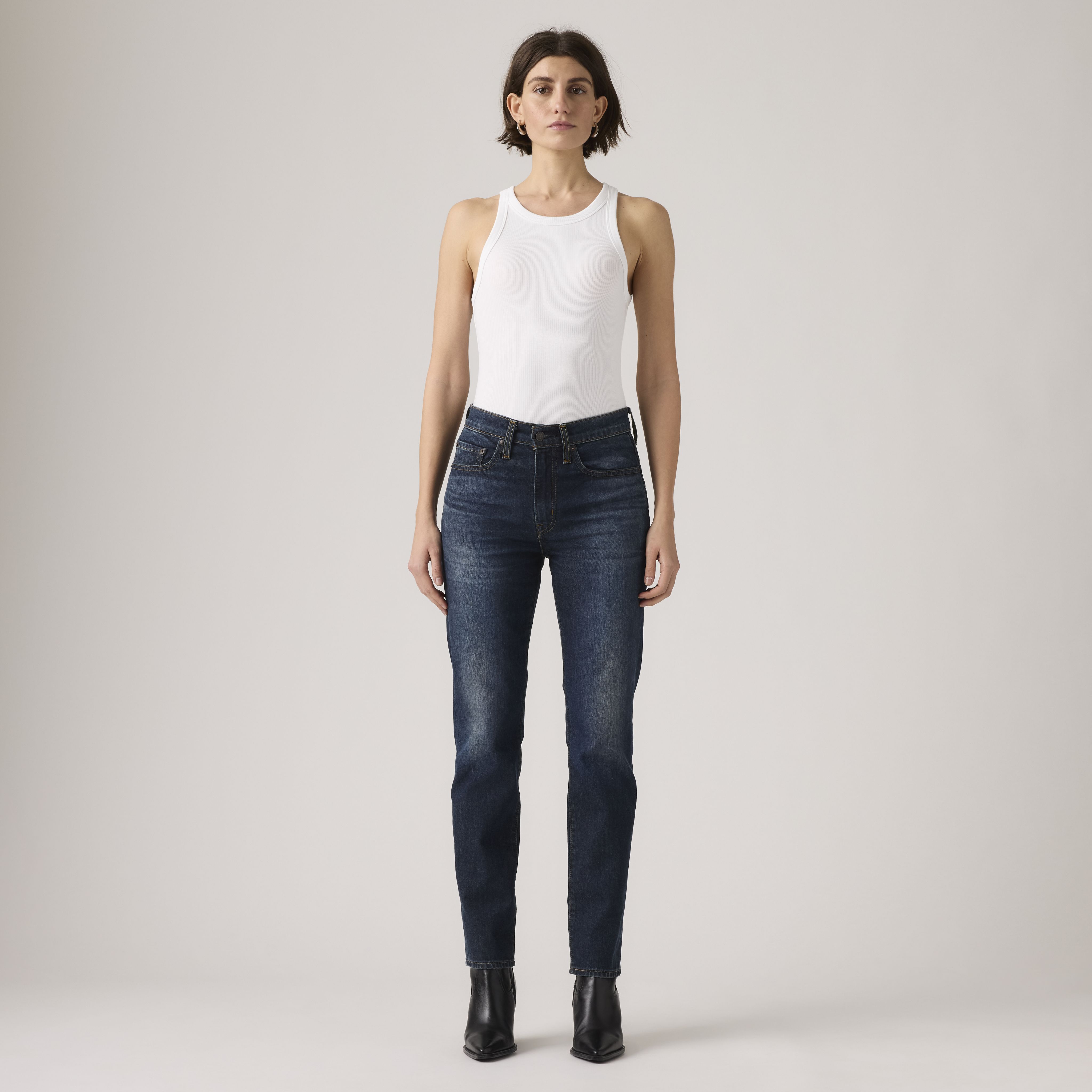 724 High Rise Straight Women's Jeans 8