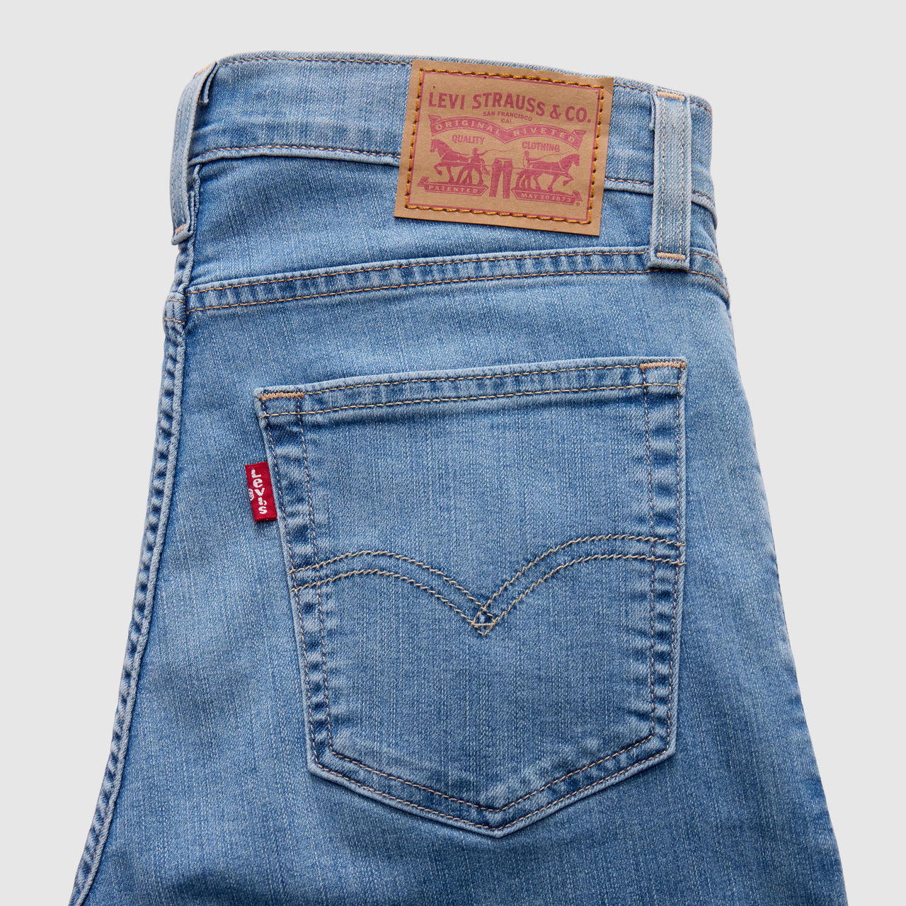 724™ High Rise Straight Jeans 7