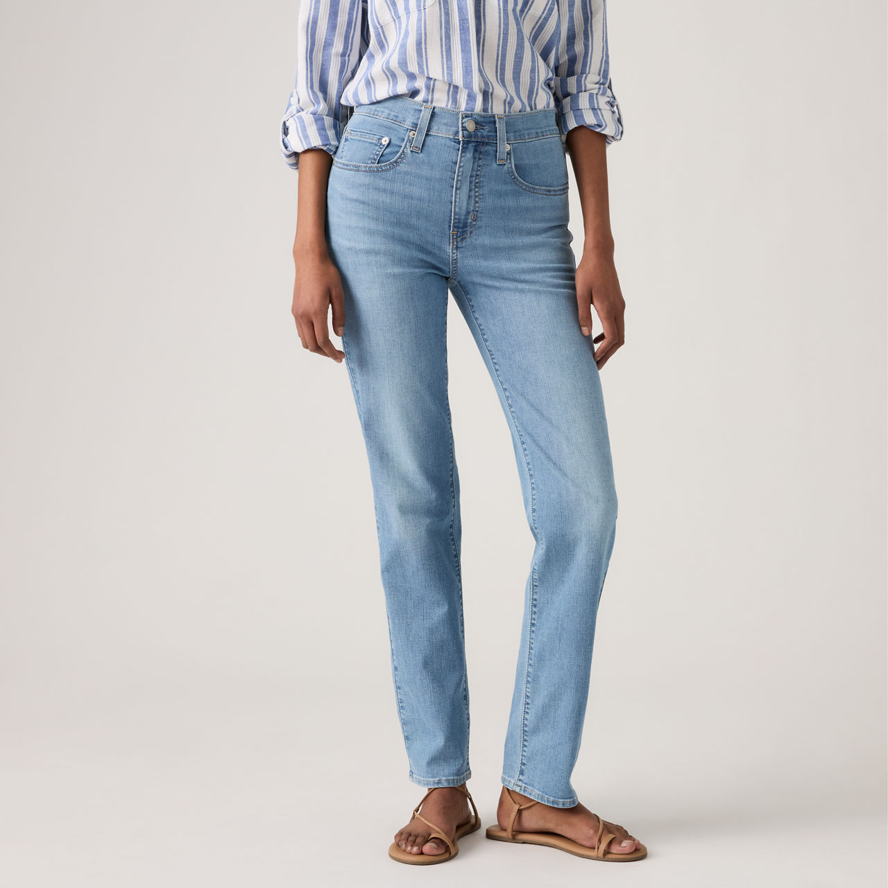 724™ High Rise Straight Jeans 2