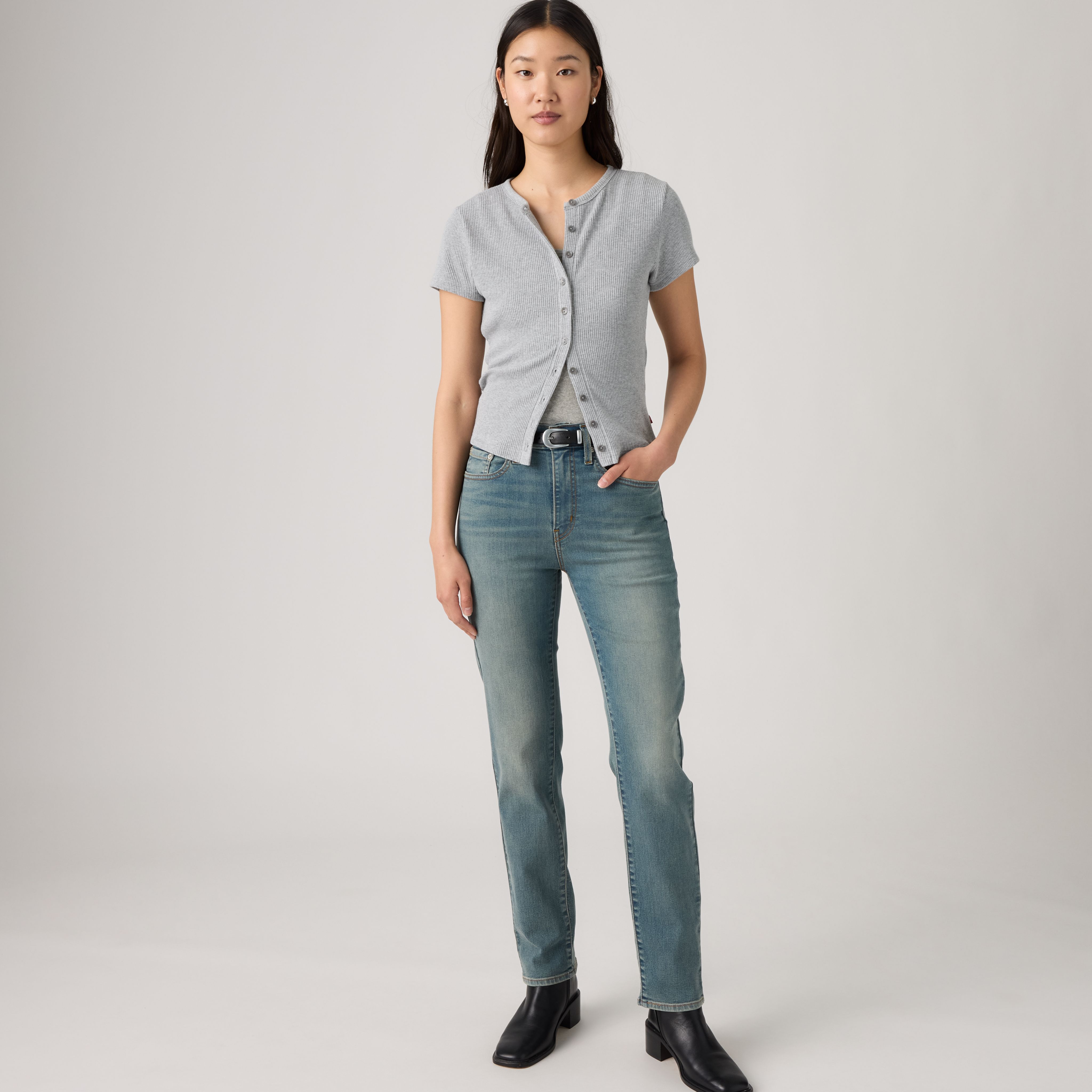 723 High-Rise Straight Women's Jeans 1