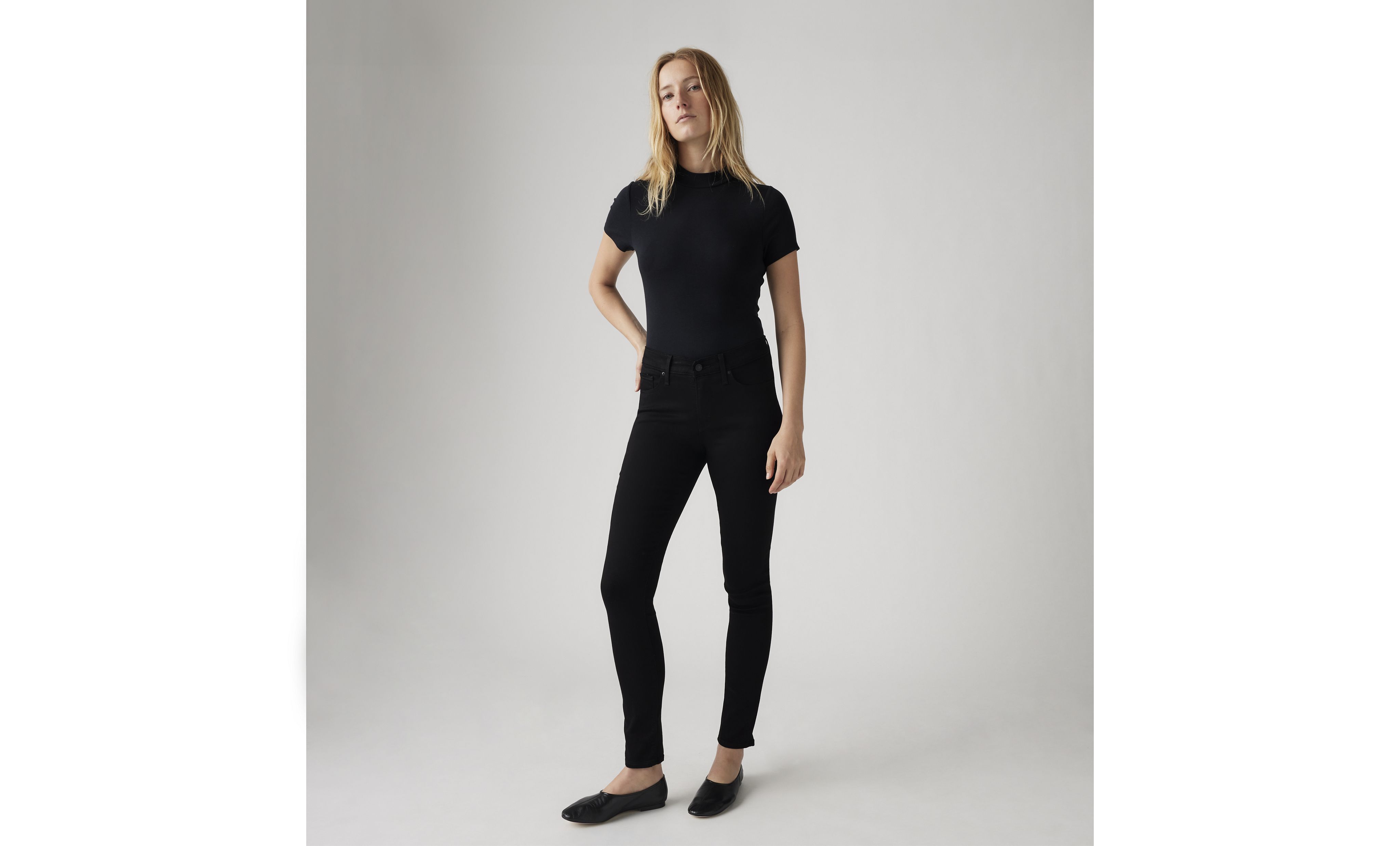 311 Jean filiforme moulant pour femme 1