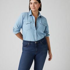 311 Shaping Skinny Women's Jeans — Maui Views Dark Wash 11