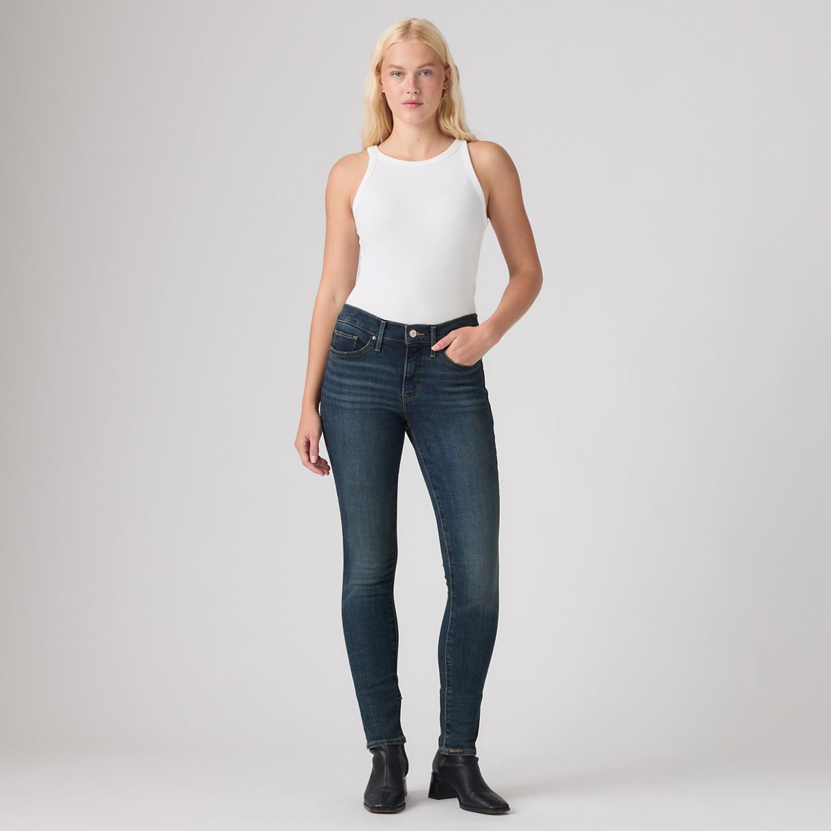311 Shaping Skinny Women's Jeans — Maui Views Dark Wash