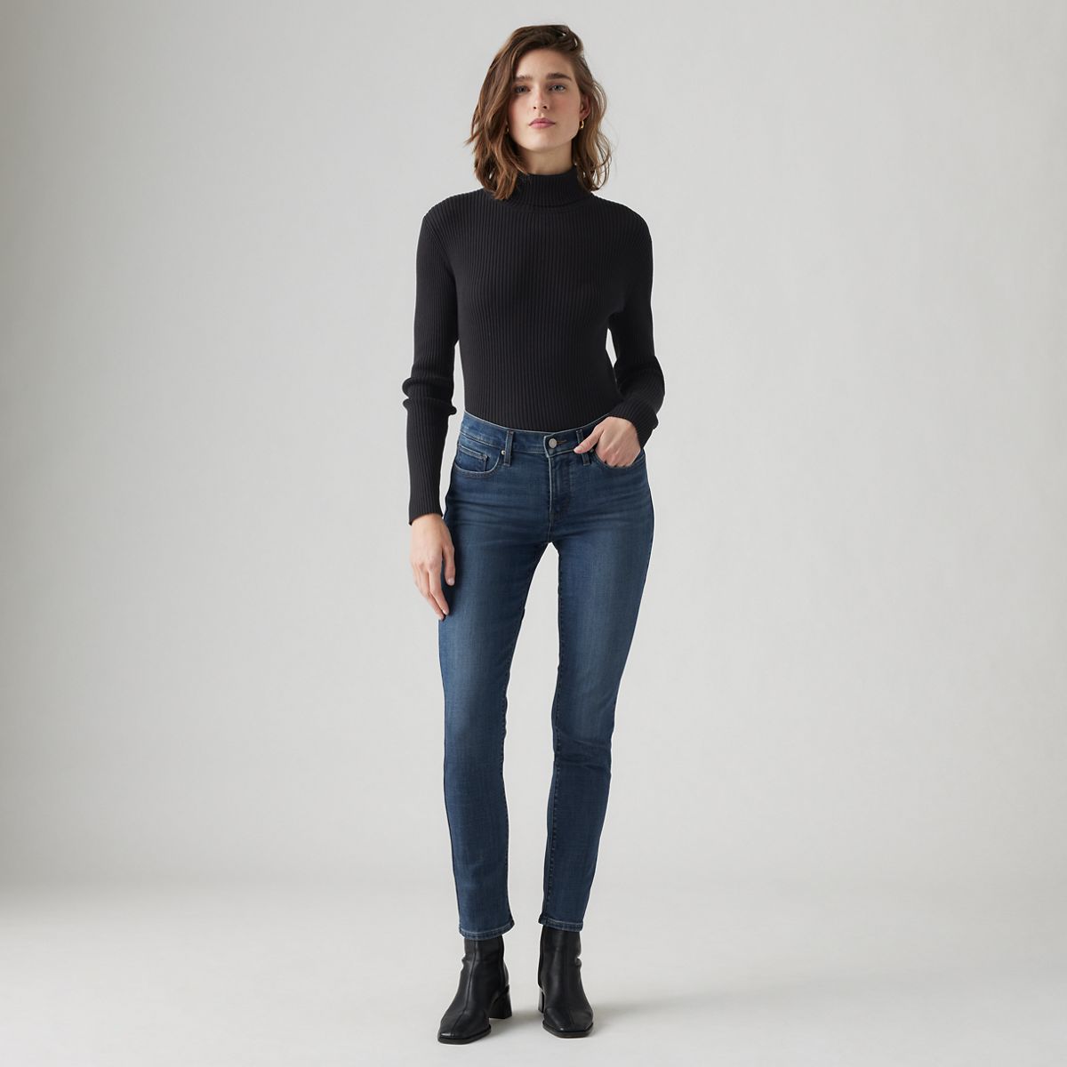311 Shaping Skinny Women's Jeans — Lapis Gallop - Medium Wash