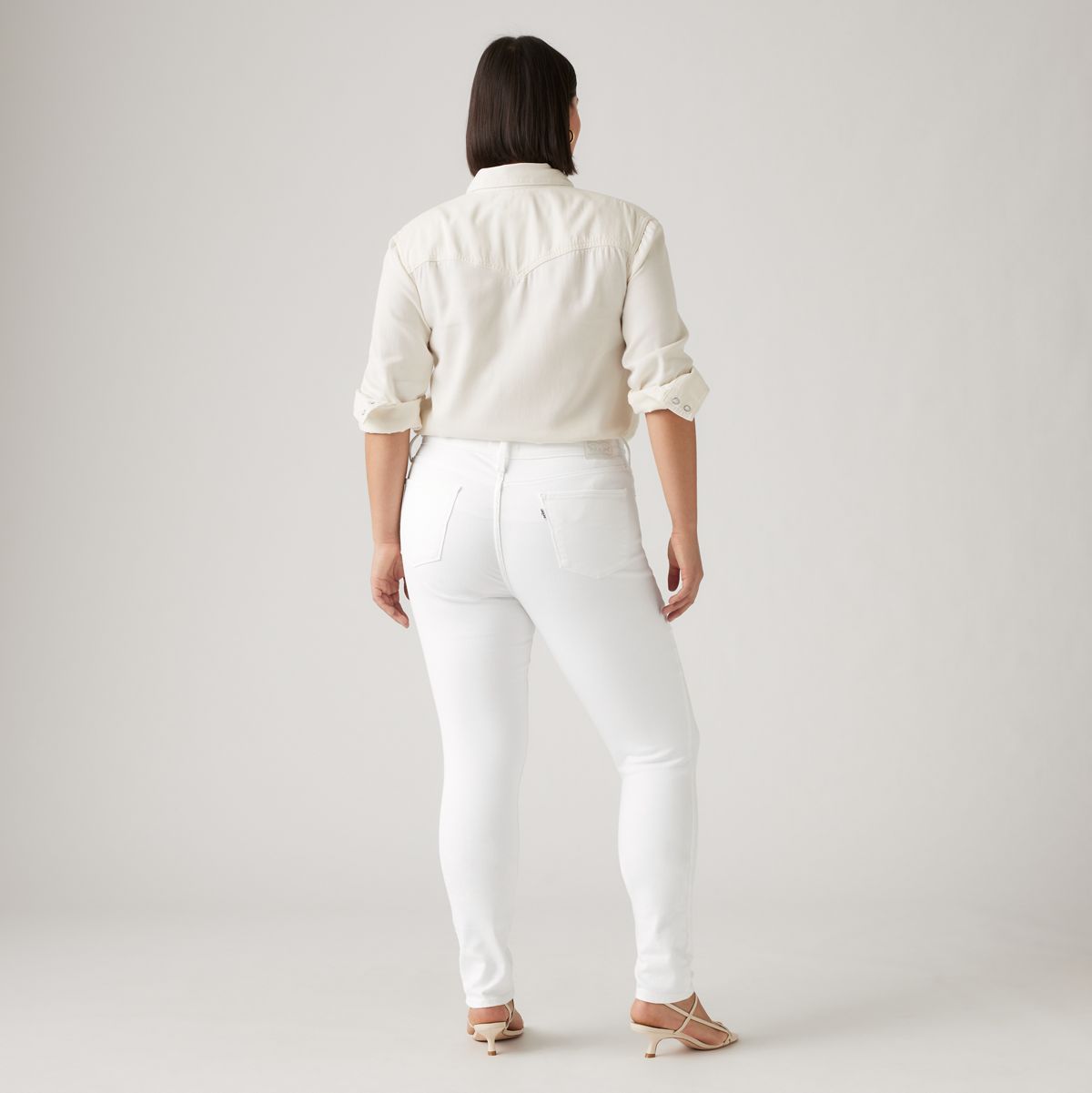 311 Shaping Skinny Women's Jeans — Soft Clean White