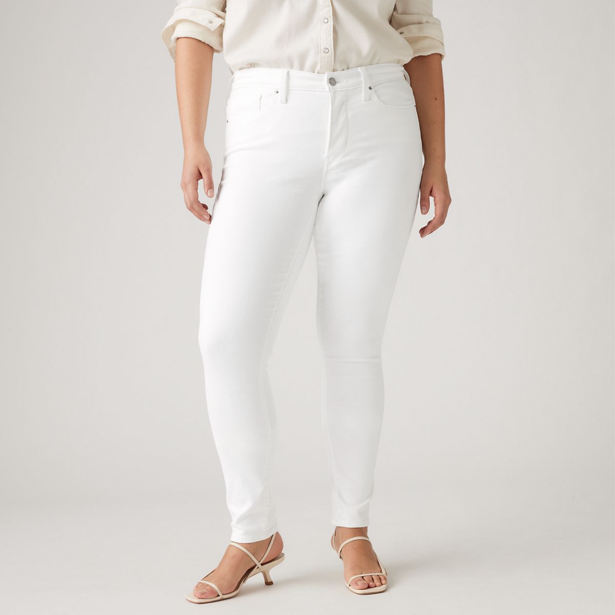 311 Shaping Skinny Women's Jeans — Soft Clean White