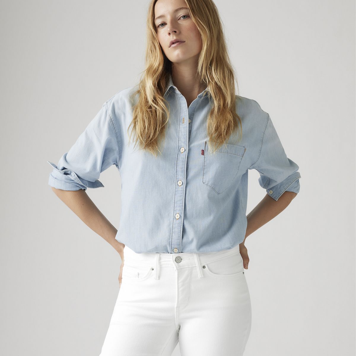 311 Shaping Skinny Women's Jeans — Soft Clean White