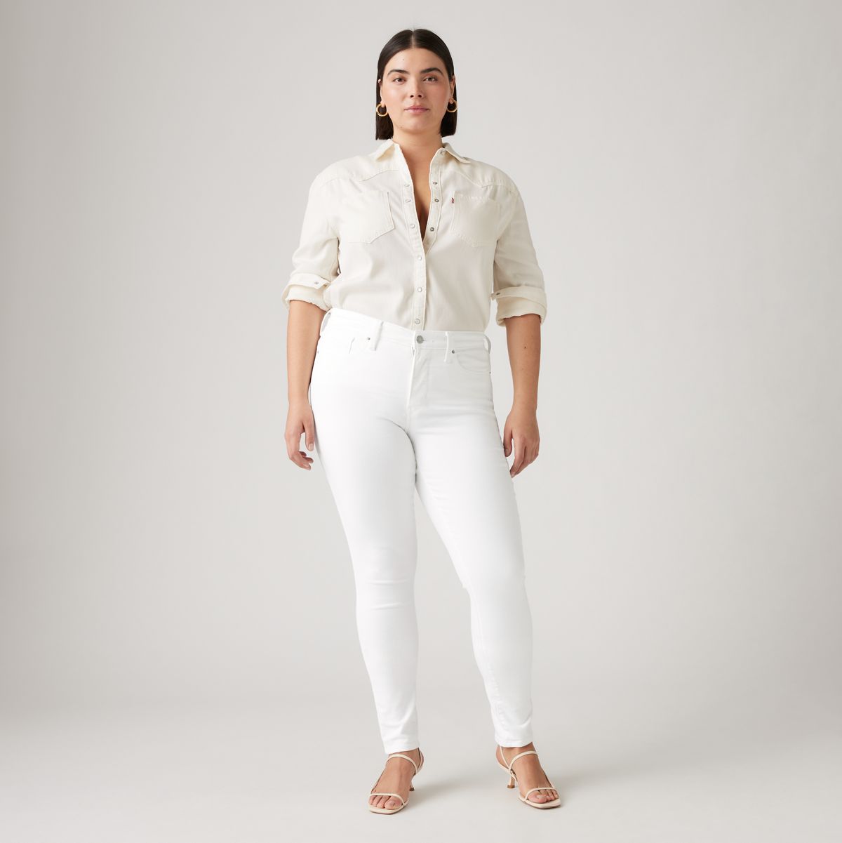 311 Shaping Skinny Women's Jeans — Soft Clean White
