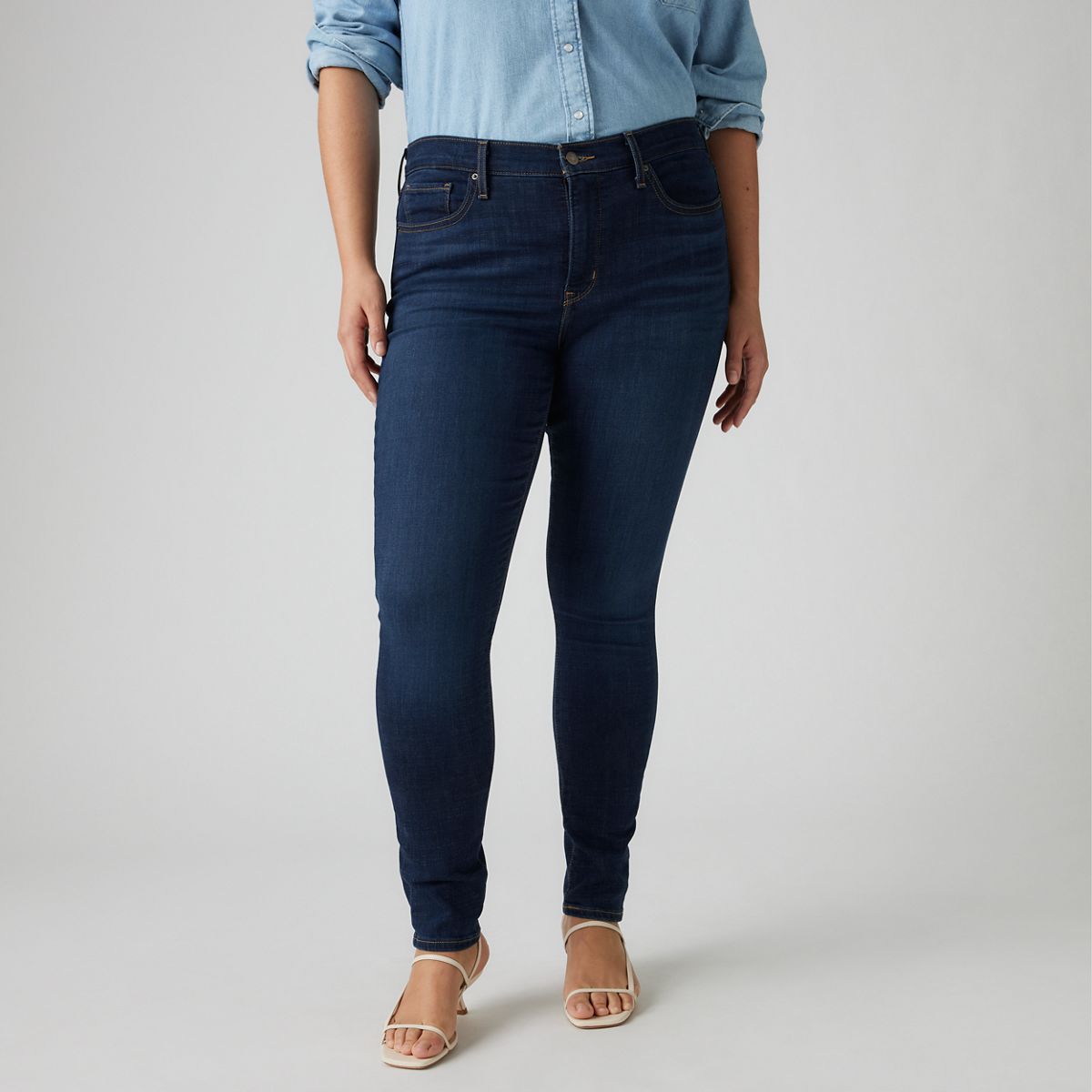 311 Shaping Skinny Women's Jeans — Cobalt Haze - Dark Wash