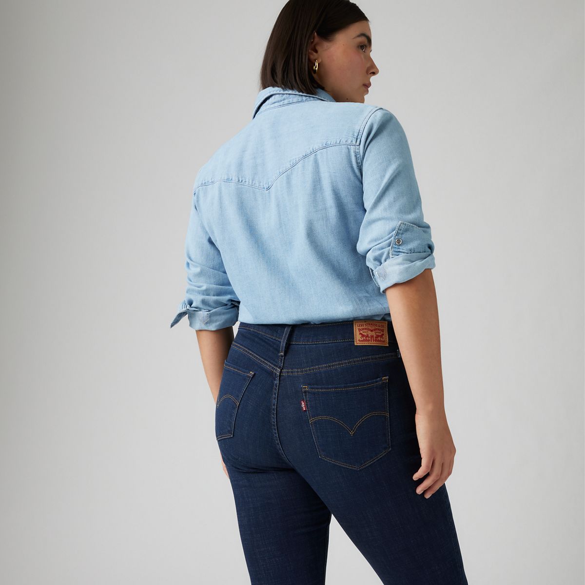 311 Shaping Skinny Women's Jeans — Cobalt Haze - Dark Wash
