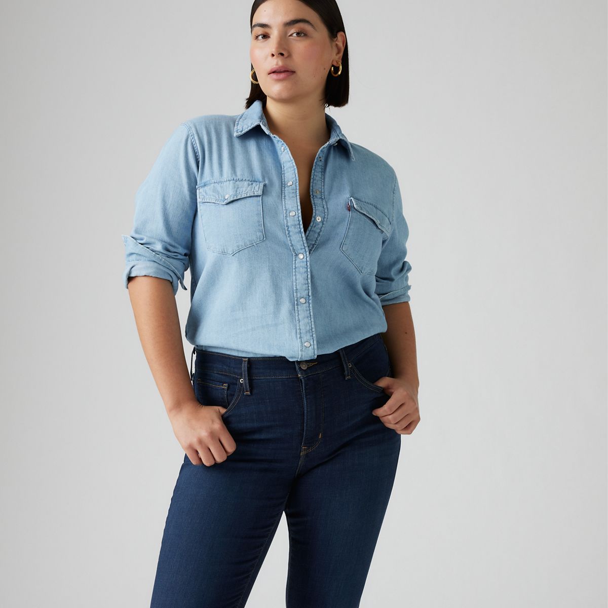 311 Shaping Skinny Women's Jeans — Cobalt Haze - Dark Wash