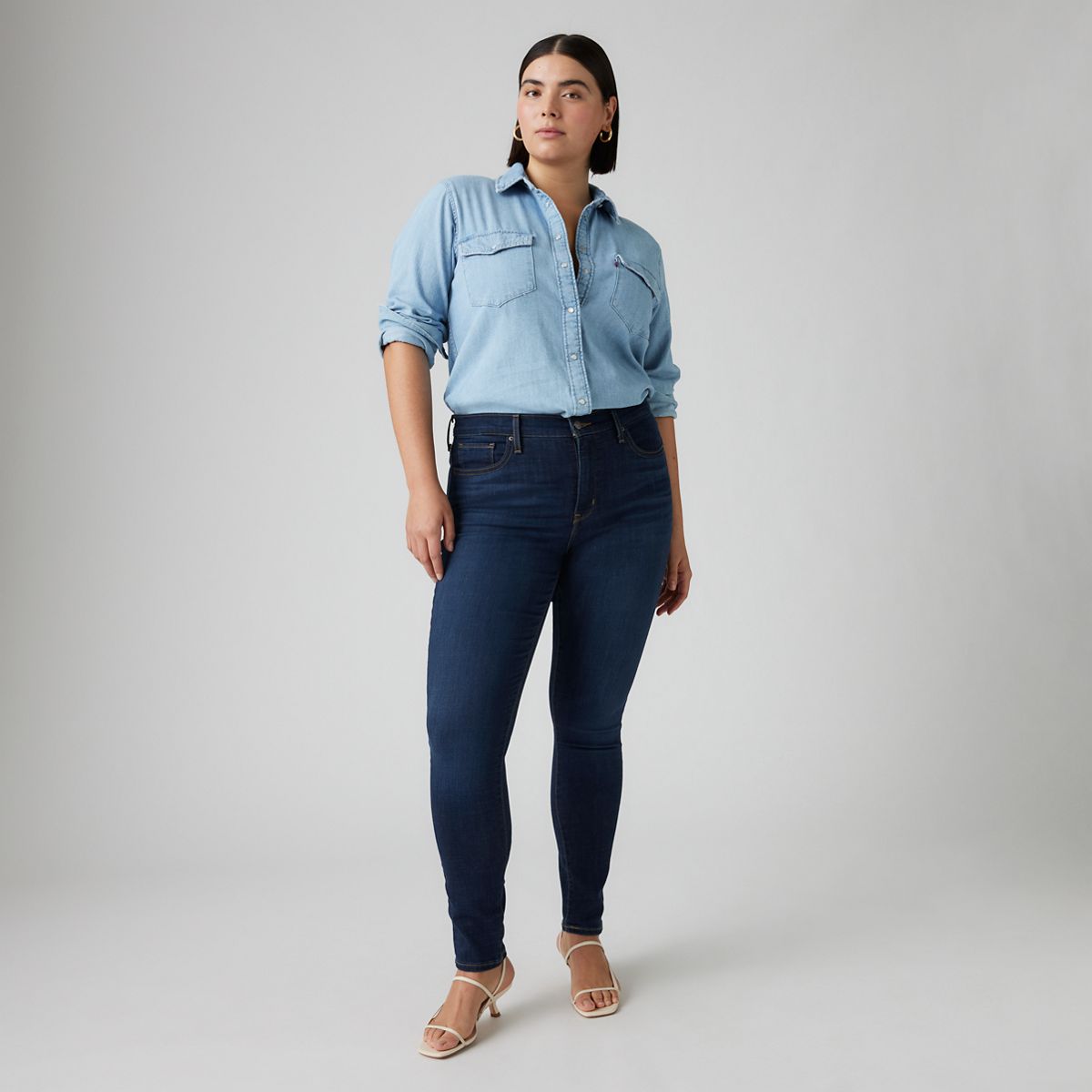 311 Shaping Skinny Women's Jeans — Cobalt Haze - Dark Wash