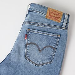 311 Shaping Skinny Women's Jeans — Rough Edges - Light Wash 7