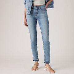 311 Shaping Skinny Women's Jeans — Rough Edges - Light Wash 2