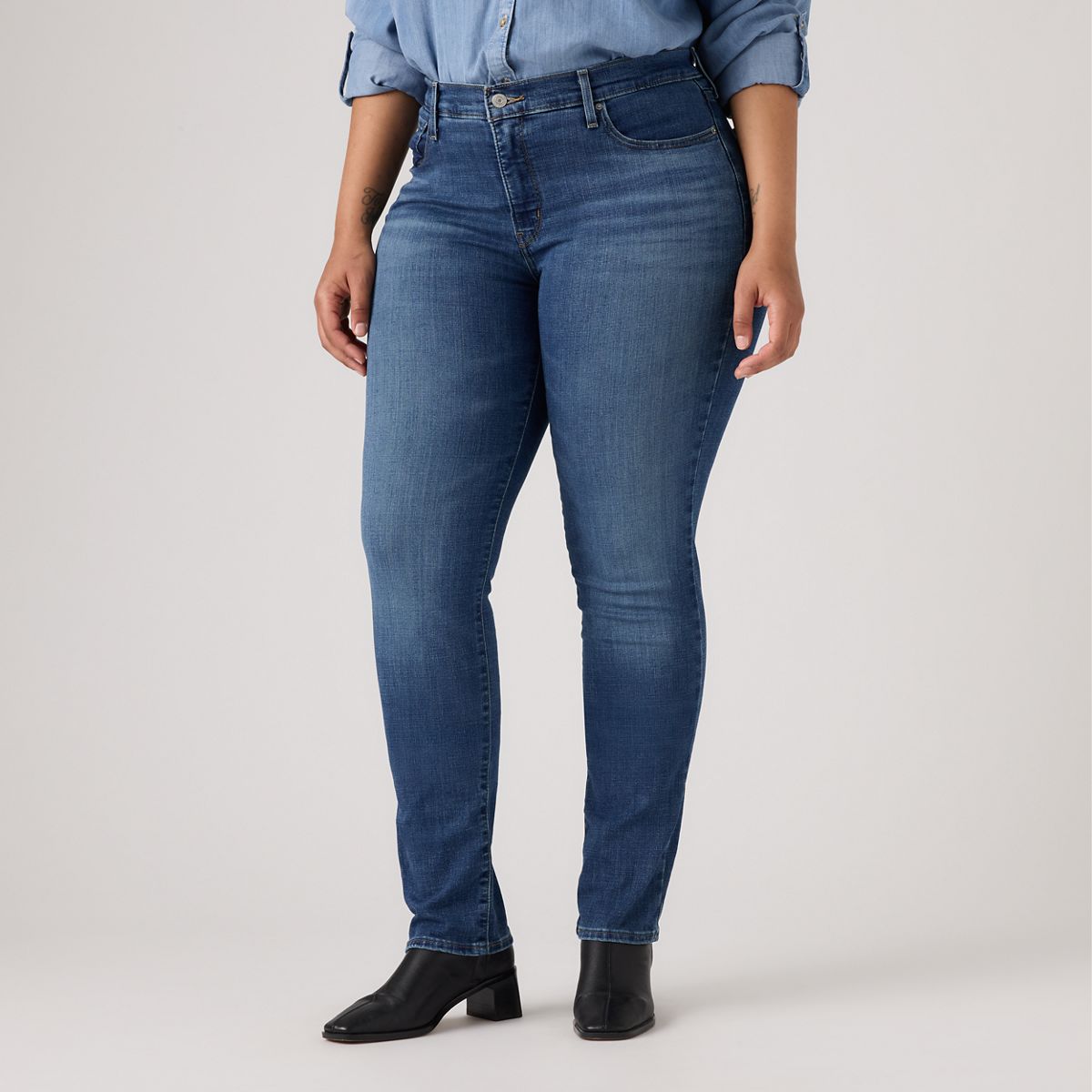 312 Shaping Slim Jeans — Lapis Amidst - Medium Wash