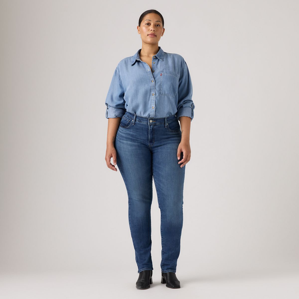 312 Shaping Slim Jeans — Lapis Amidst - Medium Wash