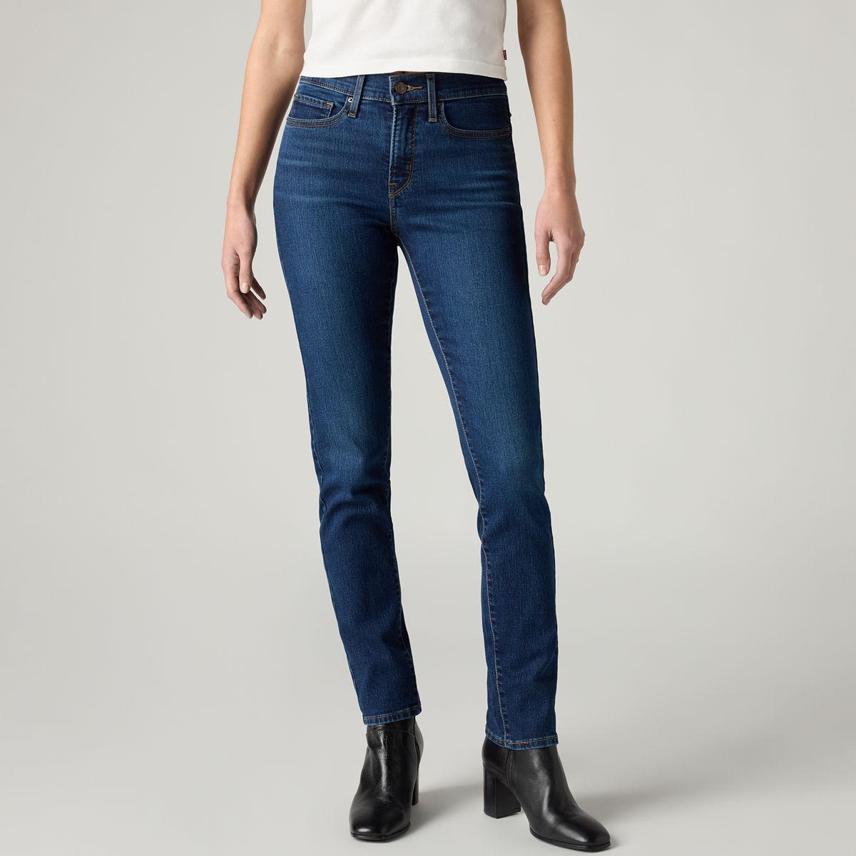 312 Shaping Slim Jeans — Double Doozy - Dark Wash