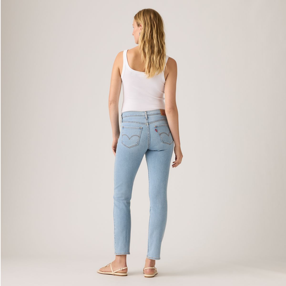 312 Shaping Slim Jeans — Up And Away - Light Wash