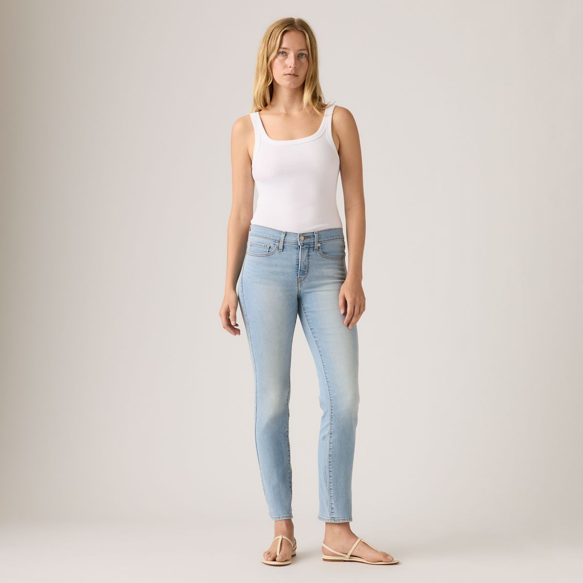 312 Shaping Slim Jeans — Up And Away - Light Wash
