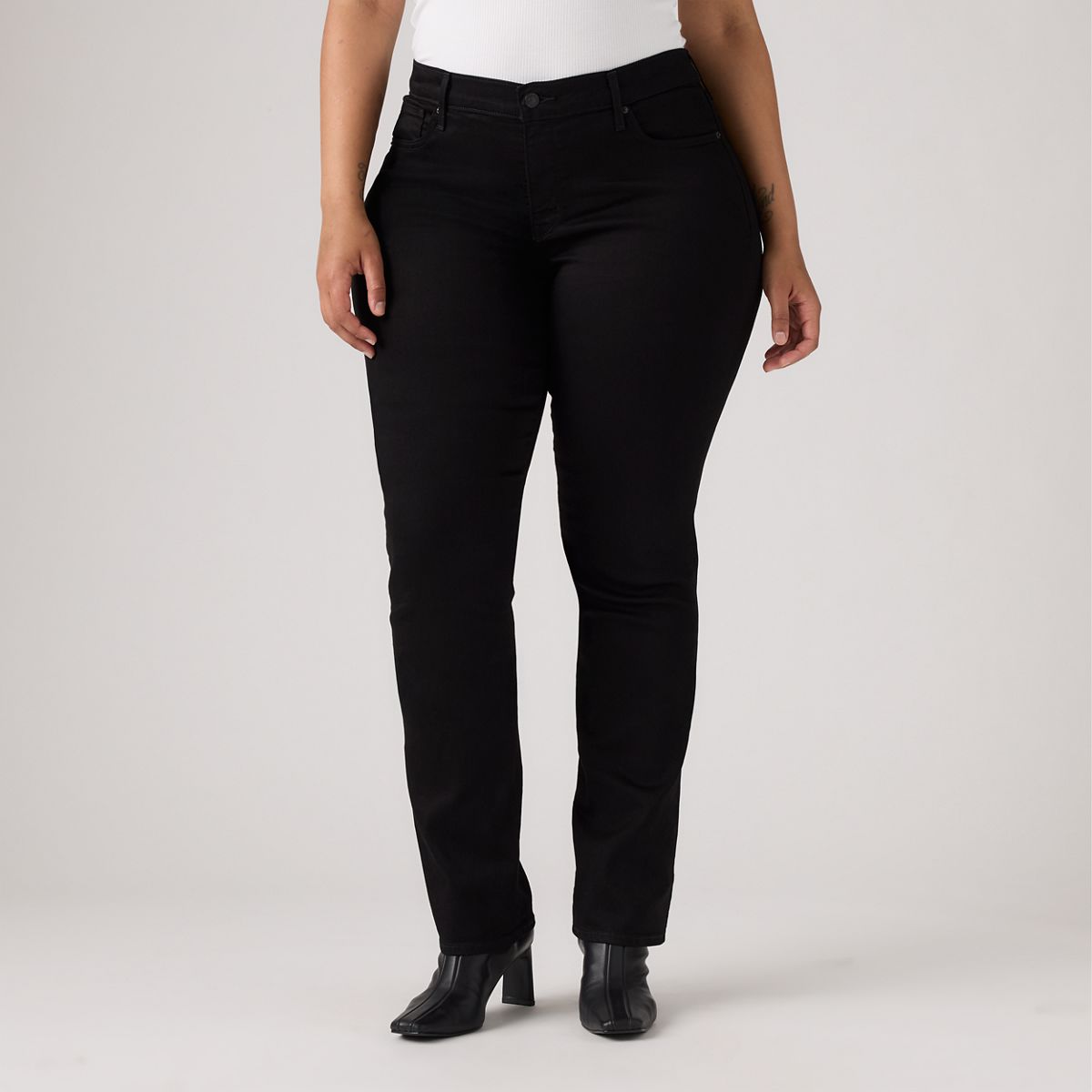 314 Shaping Straight Women's Jeans — Soft Black