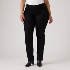 314 Shaping Straight Women's Jeans — Soft Black 9