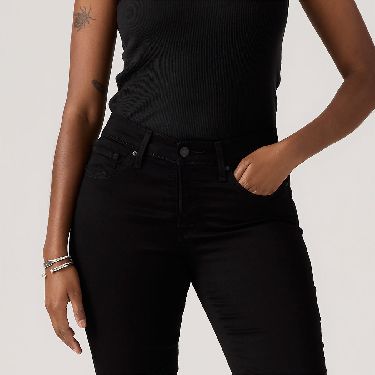 314 Shaping Straight Women's Jeans — Soft Black