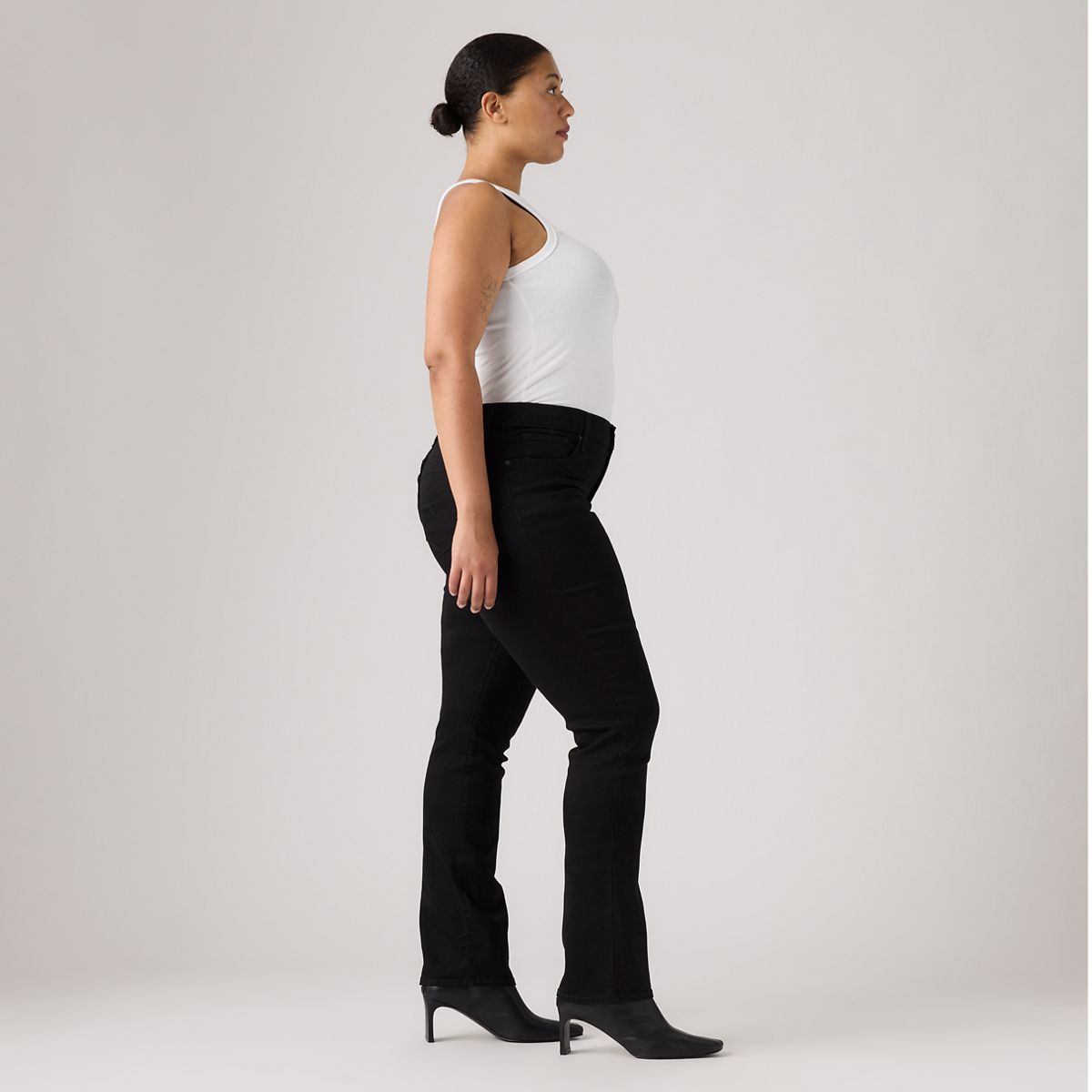 314 Shaping Straight Women's Jeans — Soft Black