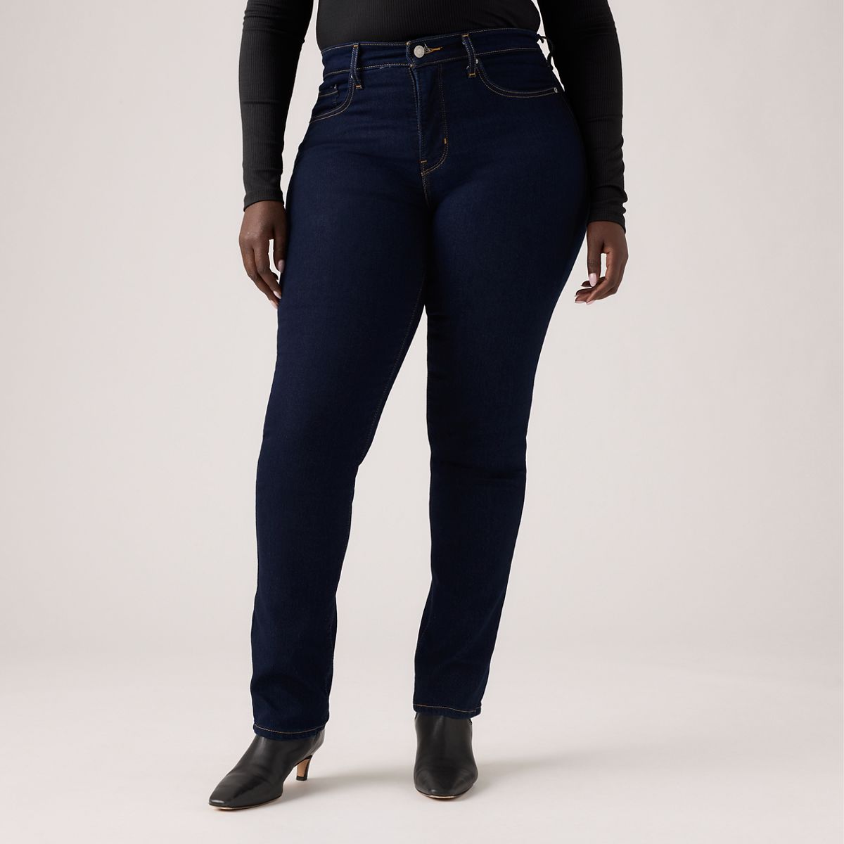 314 Shaping Straight Women's Jeans — Darkest Sky - Dark Wash
