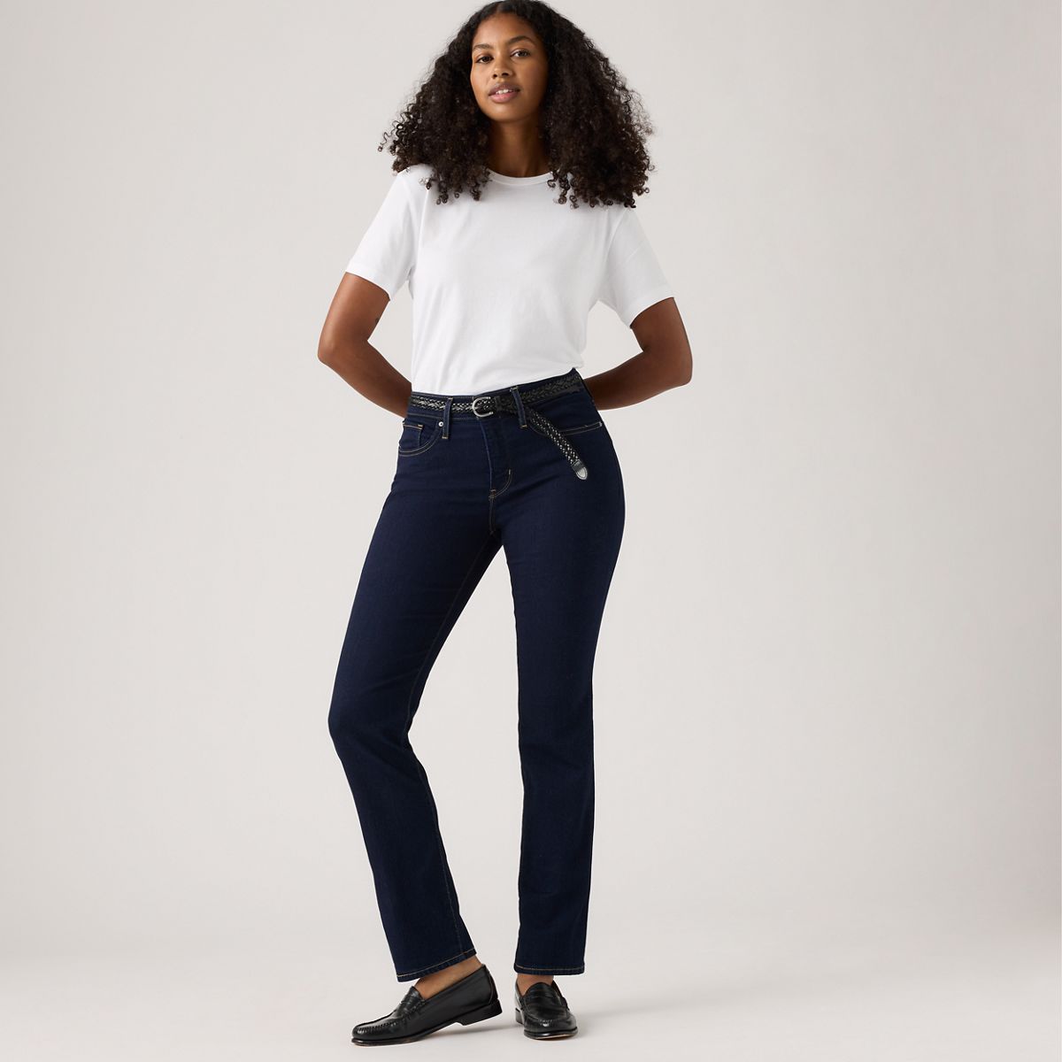 314 Shaping Straight Women's Jeans — Darkest Sky - Dark Wash