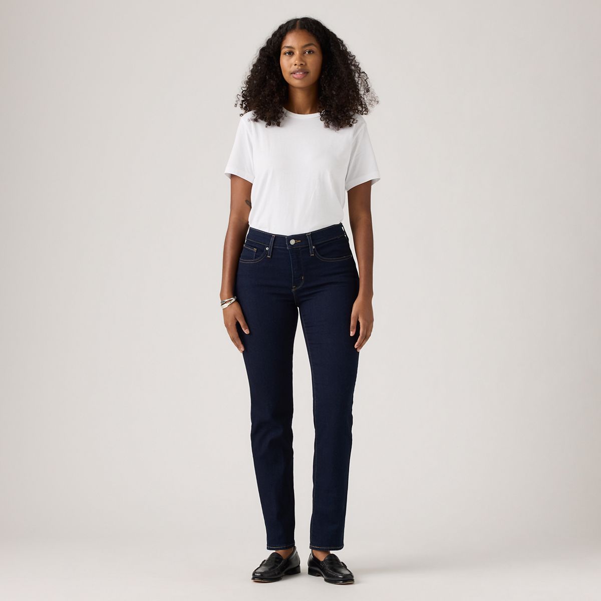 314 Shaping Straight Women's Jeans — Darkest Sky - Dark Wash